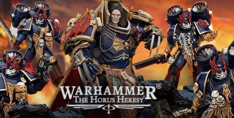 FIRST LOOK: JOYTOY Warhammer The Horus Heresy - Konrad Curze Primarch Revealed!
