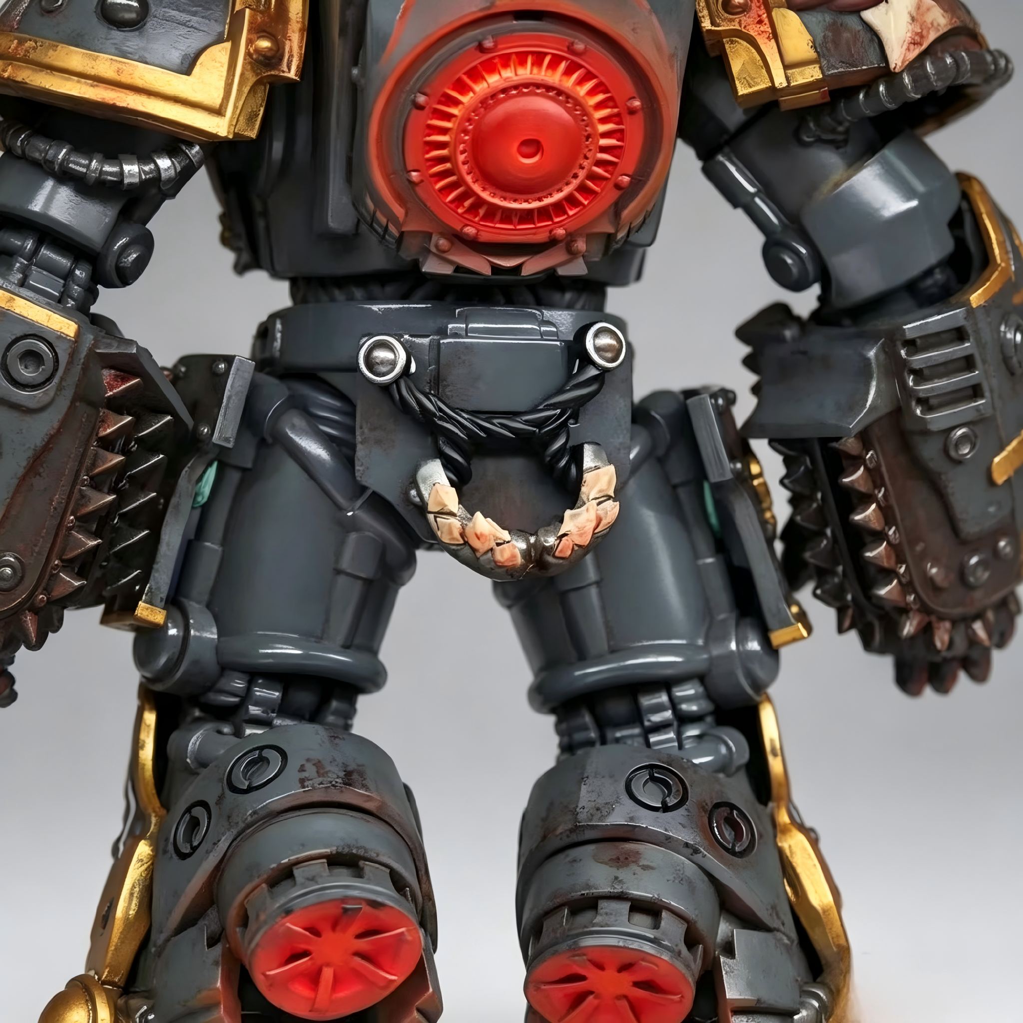 Carcharodons Tyberos the Red Wake - 1/18 Custom Figure(Customizable Claw Colors)
