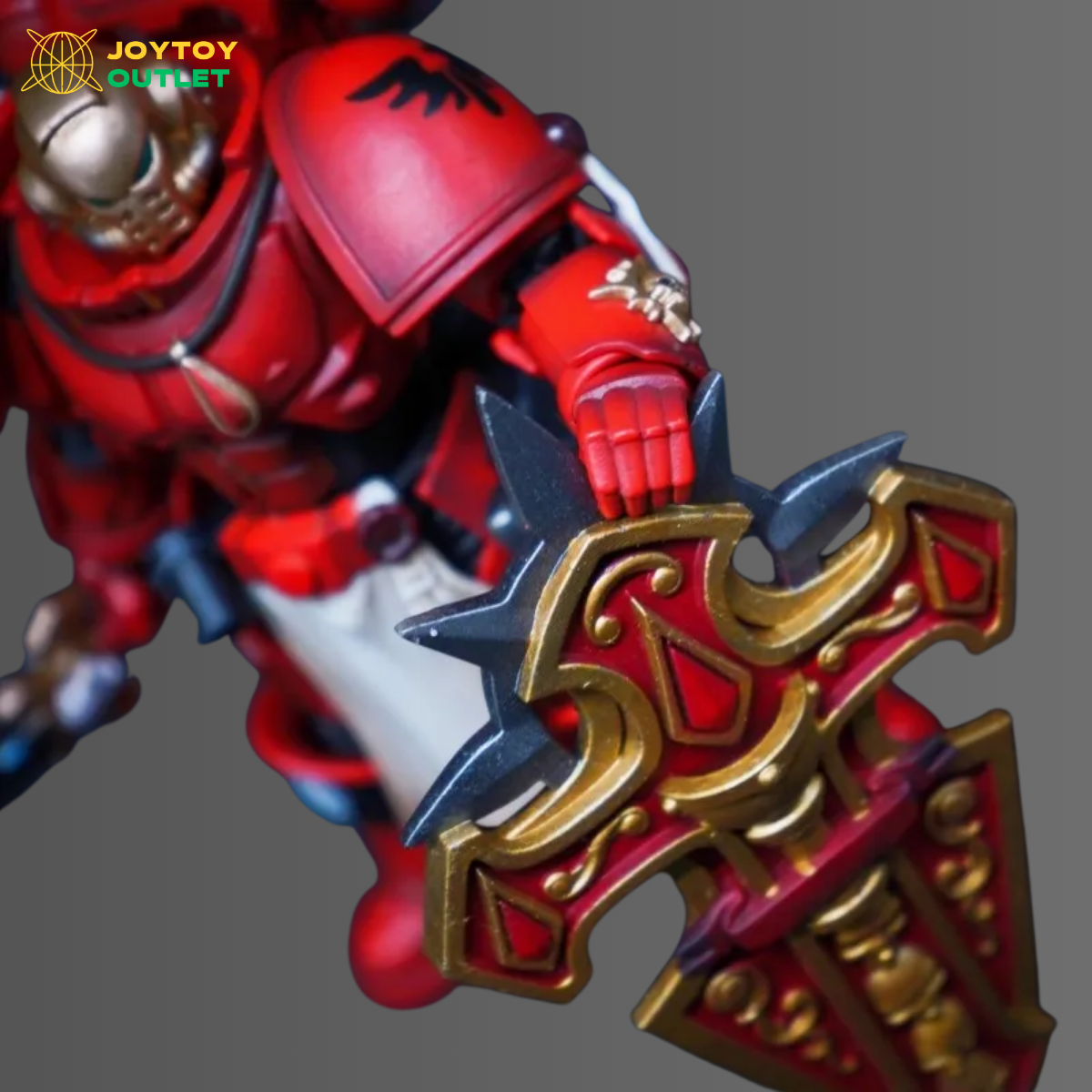 Blood Angels Chalice Cross Shield – Upgrade Part