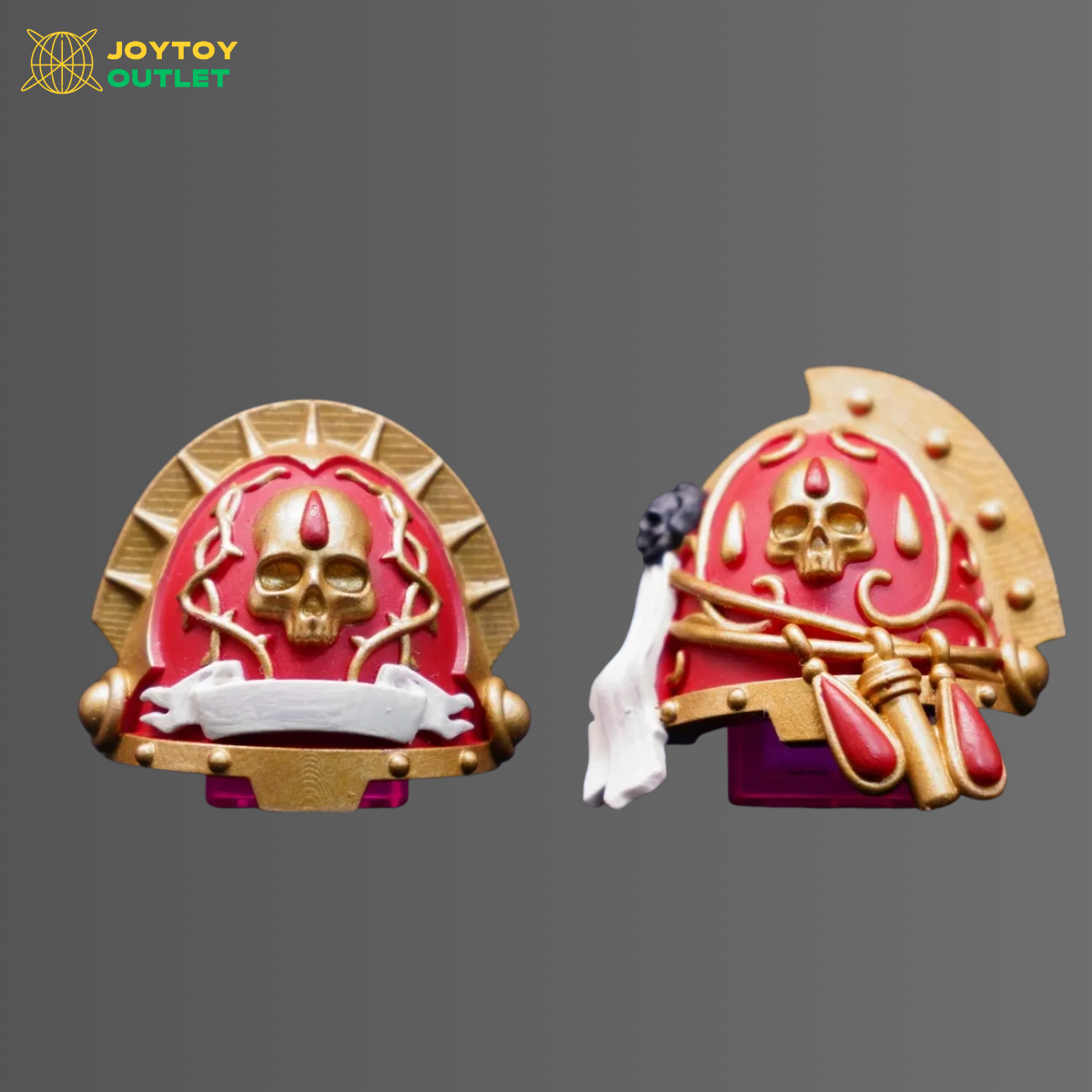 Blood Angels Skull Relic Shoulder Pads – Upgrade Part