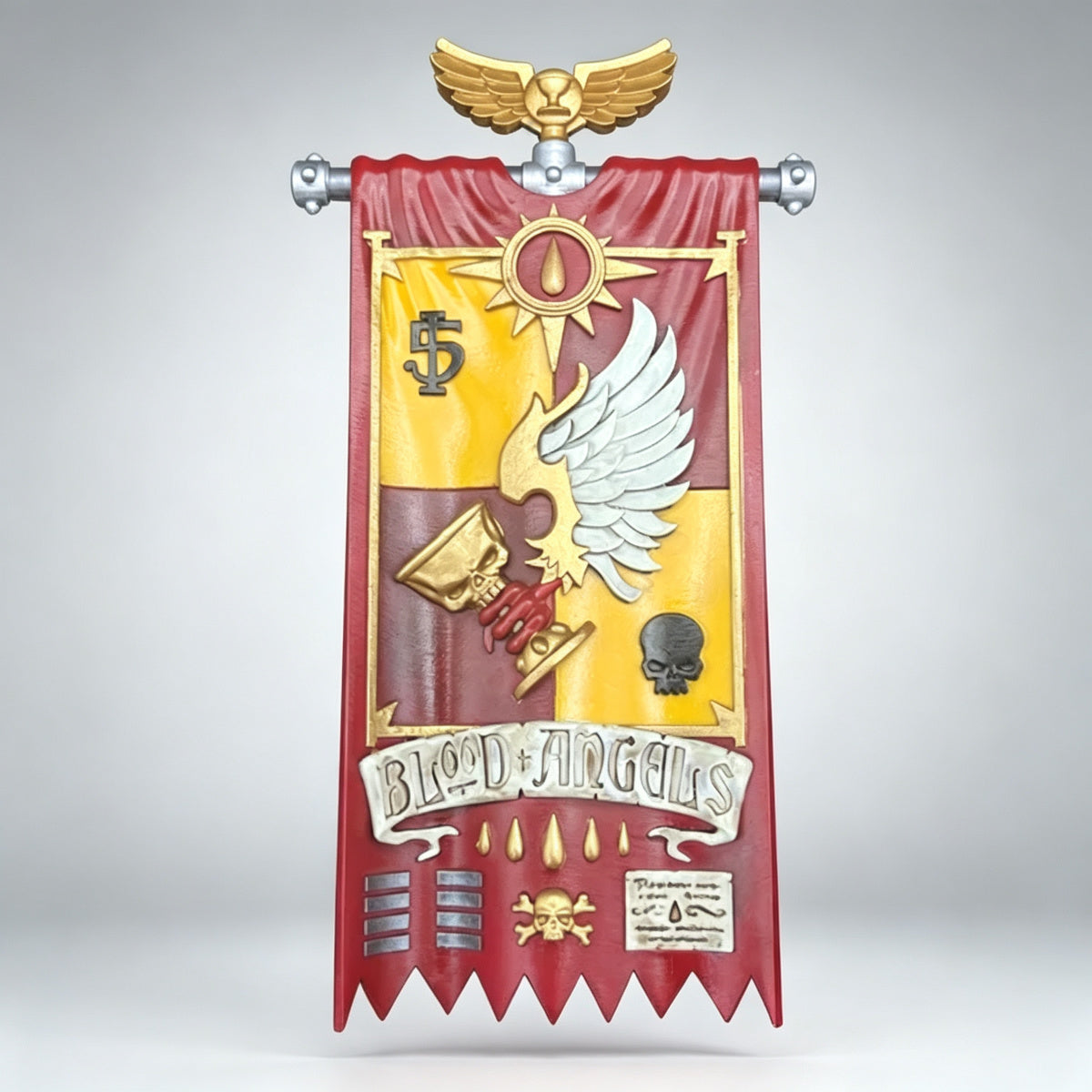 Blood Angels Chapter Banner โ Upgrade Part