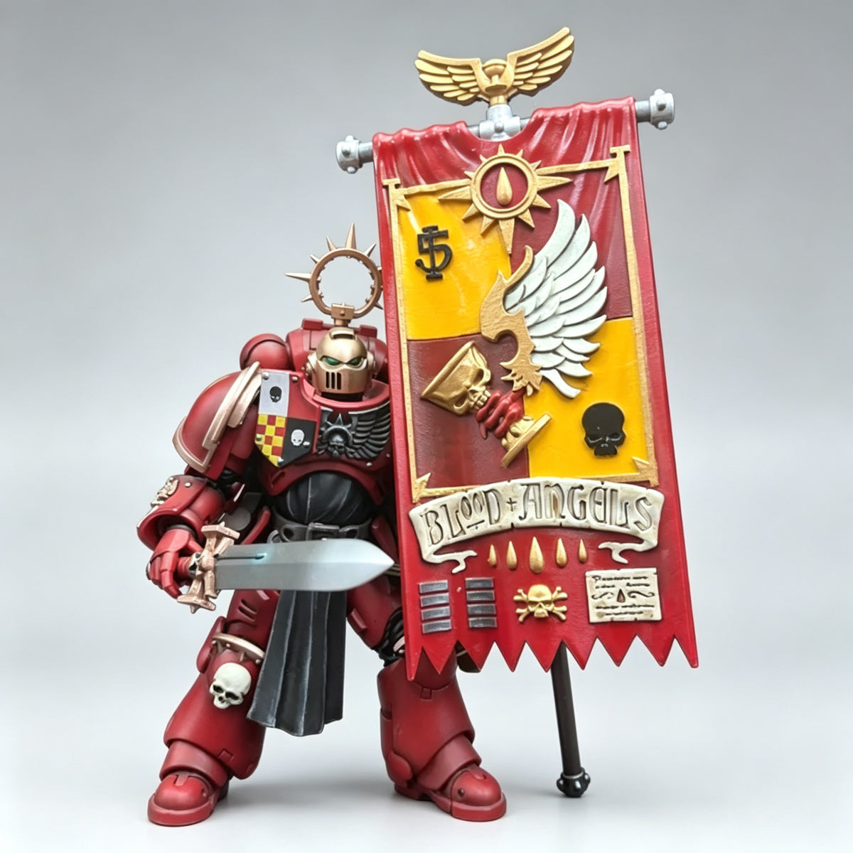 Blood Angels Chapter Banner โ Upgrade Part