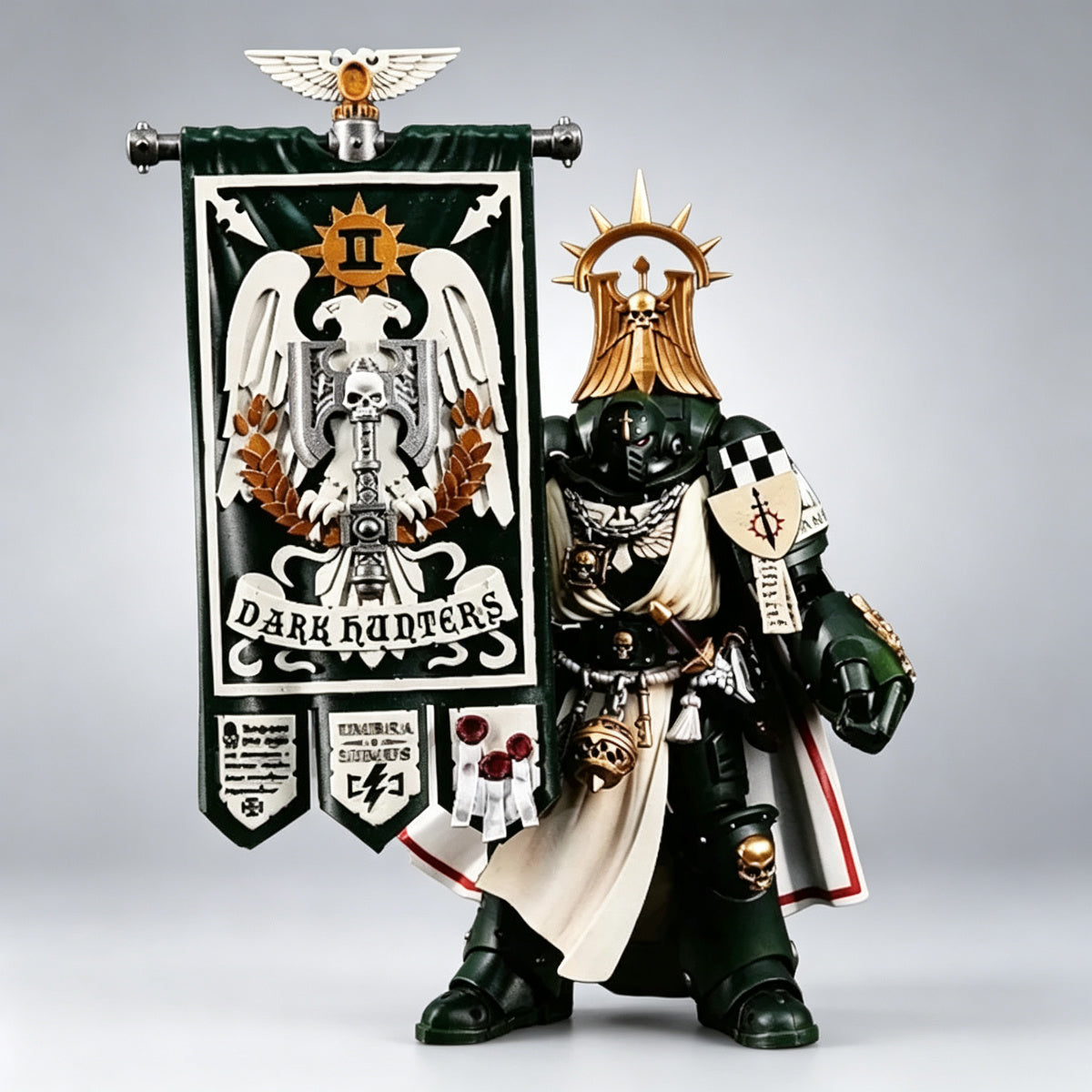 Dark Angels Chapter Banner โ Upgrade Part