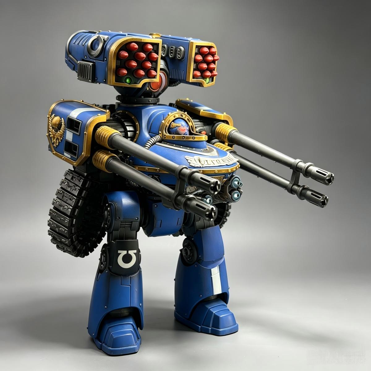 Custom 13" Ultramarines Deredeo Dreadnought Action Figure – Studio Custom
