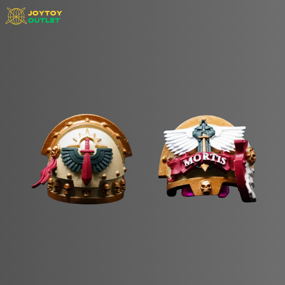 Dark Angels Mortis Shoulder Pads – Upgrade Part