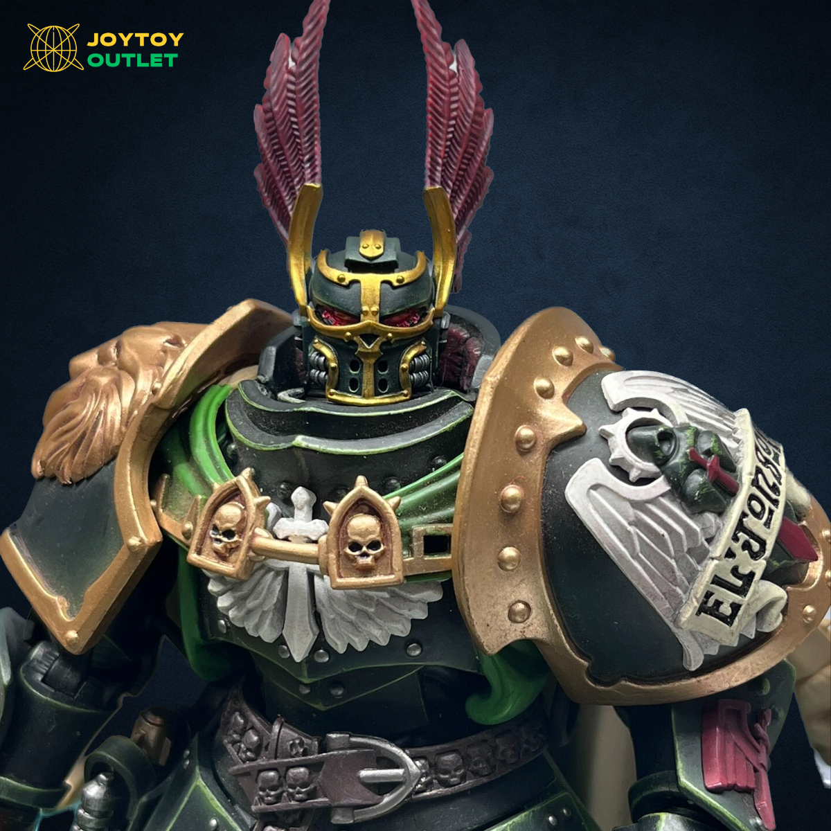 Dark Angels Lion El’Jonson Helmet & Young Head Sculpt Set – Upgrade Part