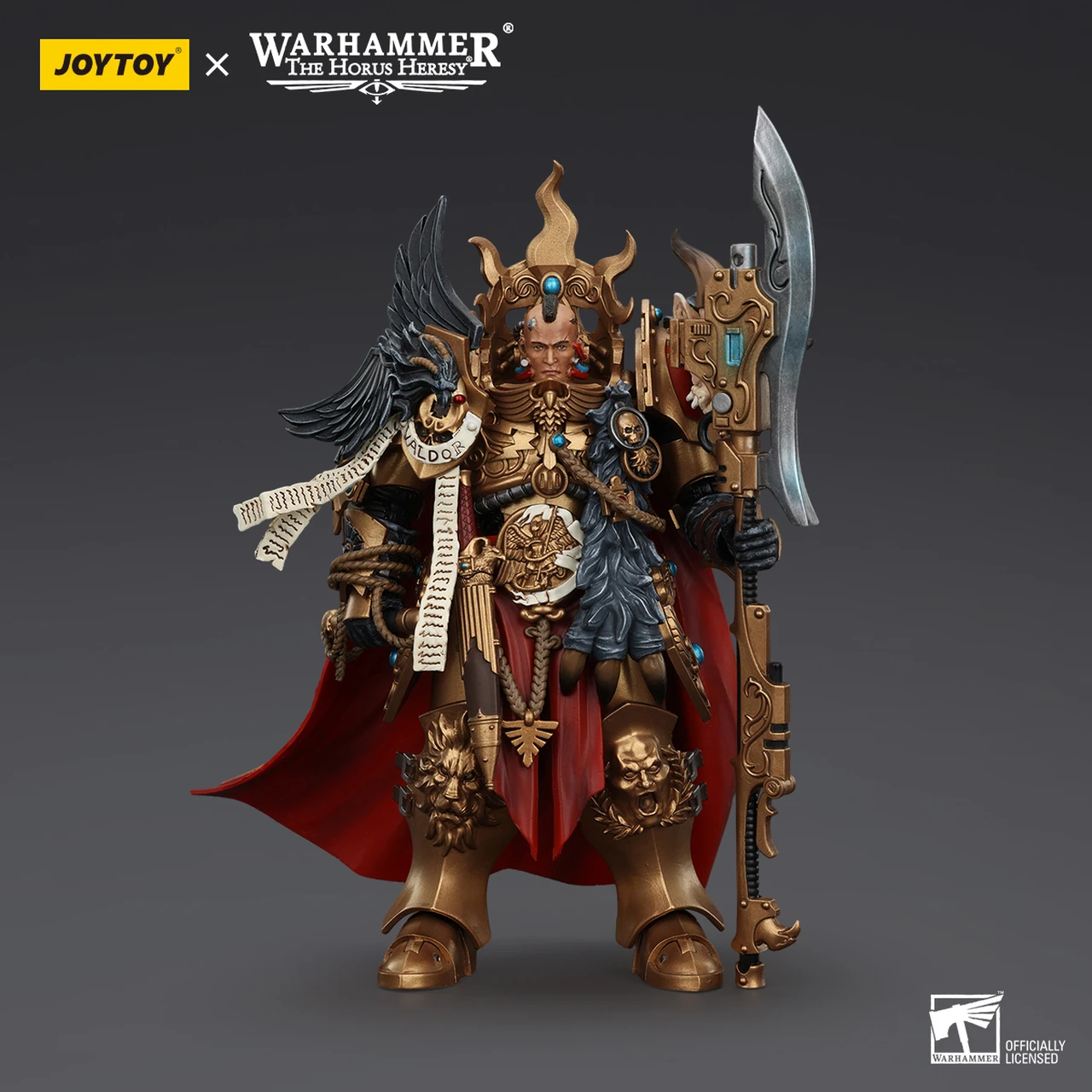 JOYTOY Warhammer The Horus Heresy - Legio Custodes Constantin Valdor, Captain-General of the Legio Custodes