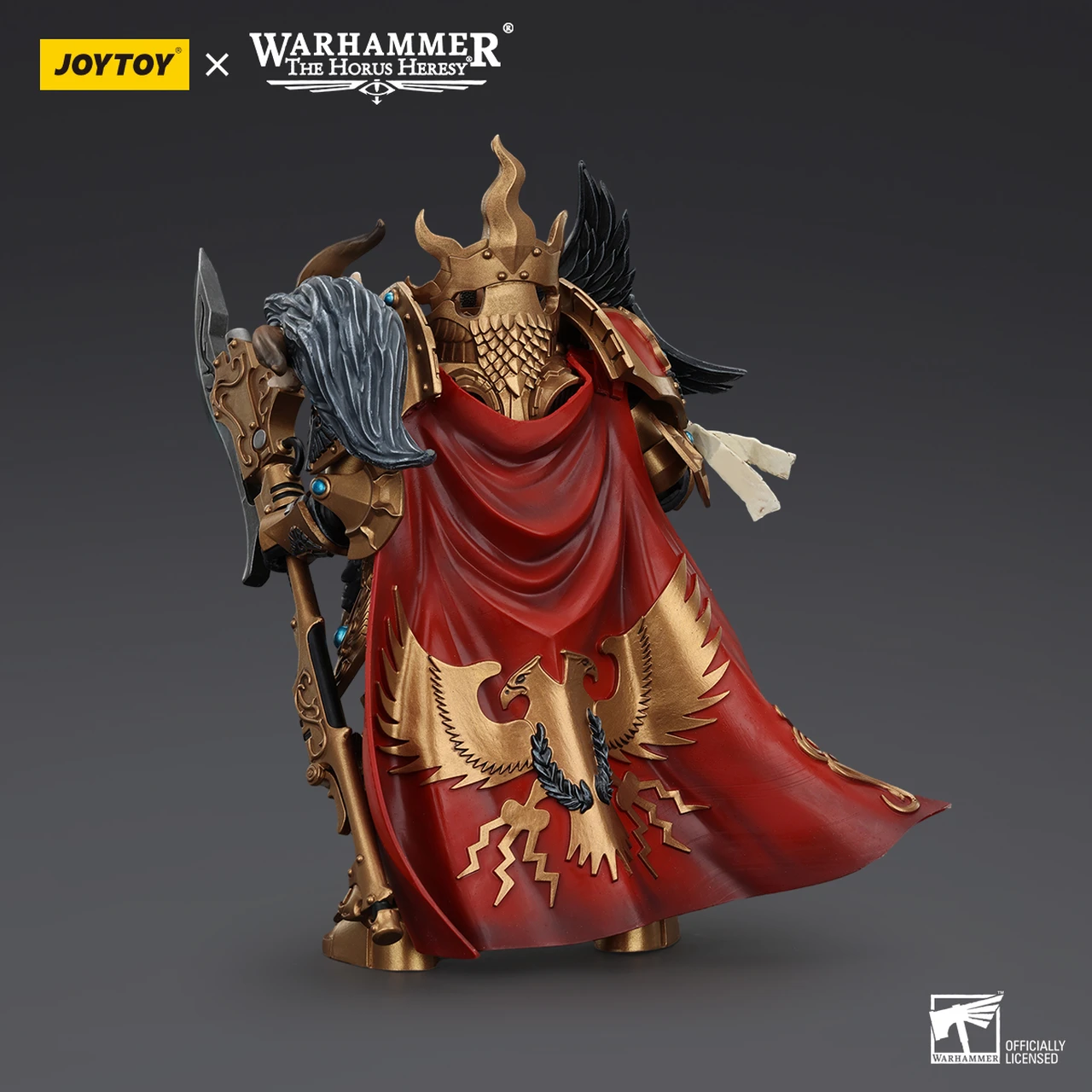 JOYTOY Warhammer The Horus Heresy - Legio Custodes Constantin Valdor, Captain-General of the Legio Custodes
