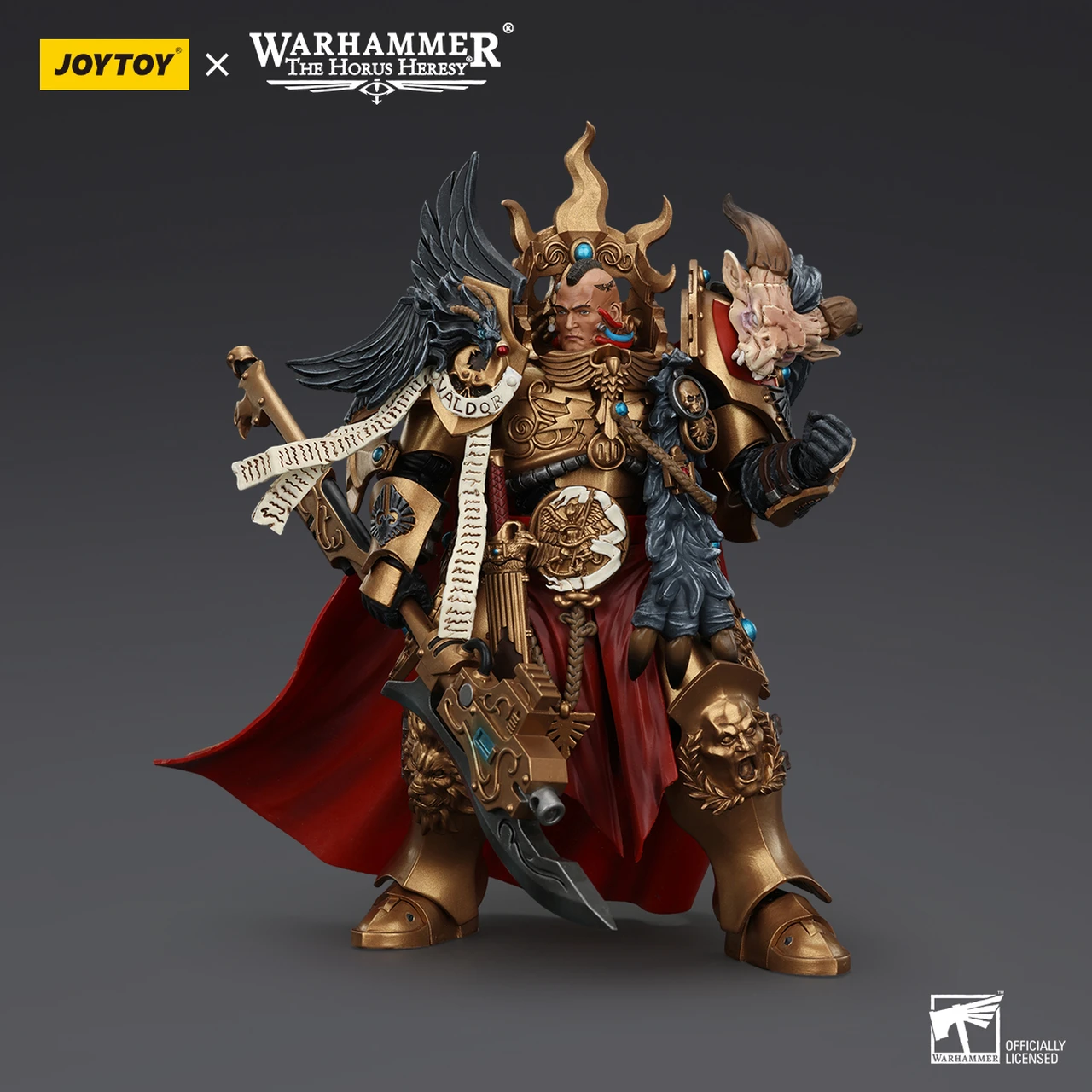 JOYTOY Warhammer The Horus Heresy - Legio Custodes Constantin Valdor, Captain-General of the Legio Custodes