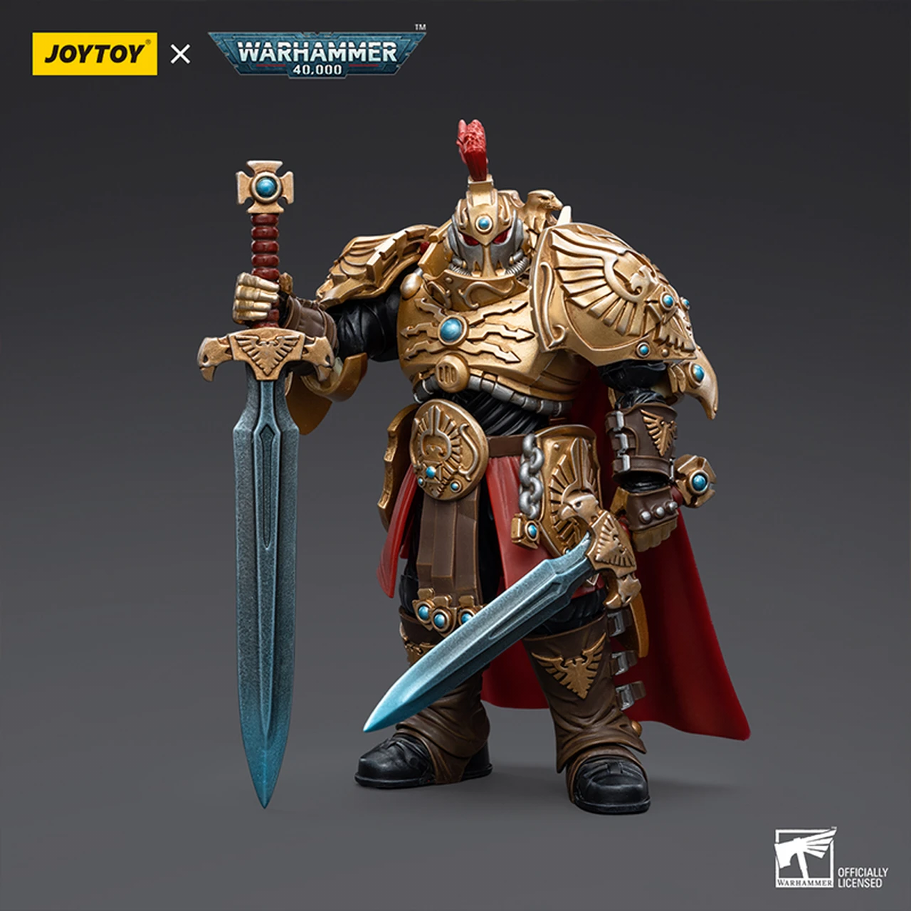 JOYTOY Warhammer 40,000 - Adeptus Custodes Blade Champion