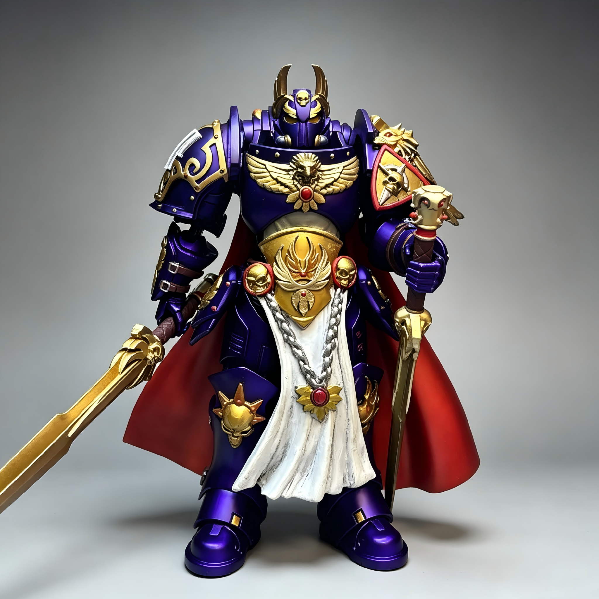1/18 Emperor's Children Palatine Blade Commander - Custom Hand-Painted Action Figure (1-of-1)