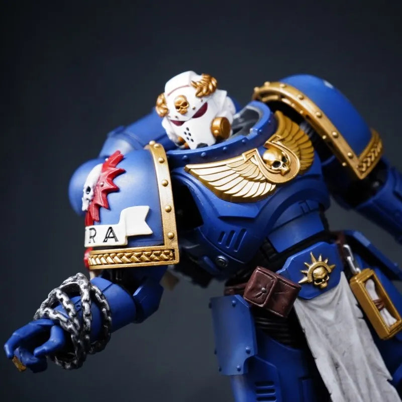 Ultramarines Ornamental Veteran Helmet Head Sculpt – Upgrade Part