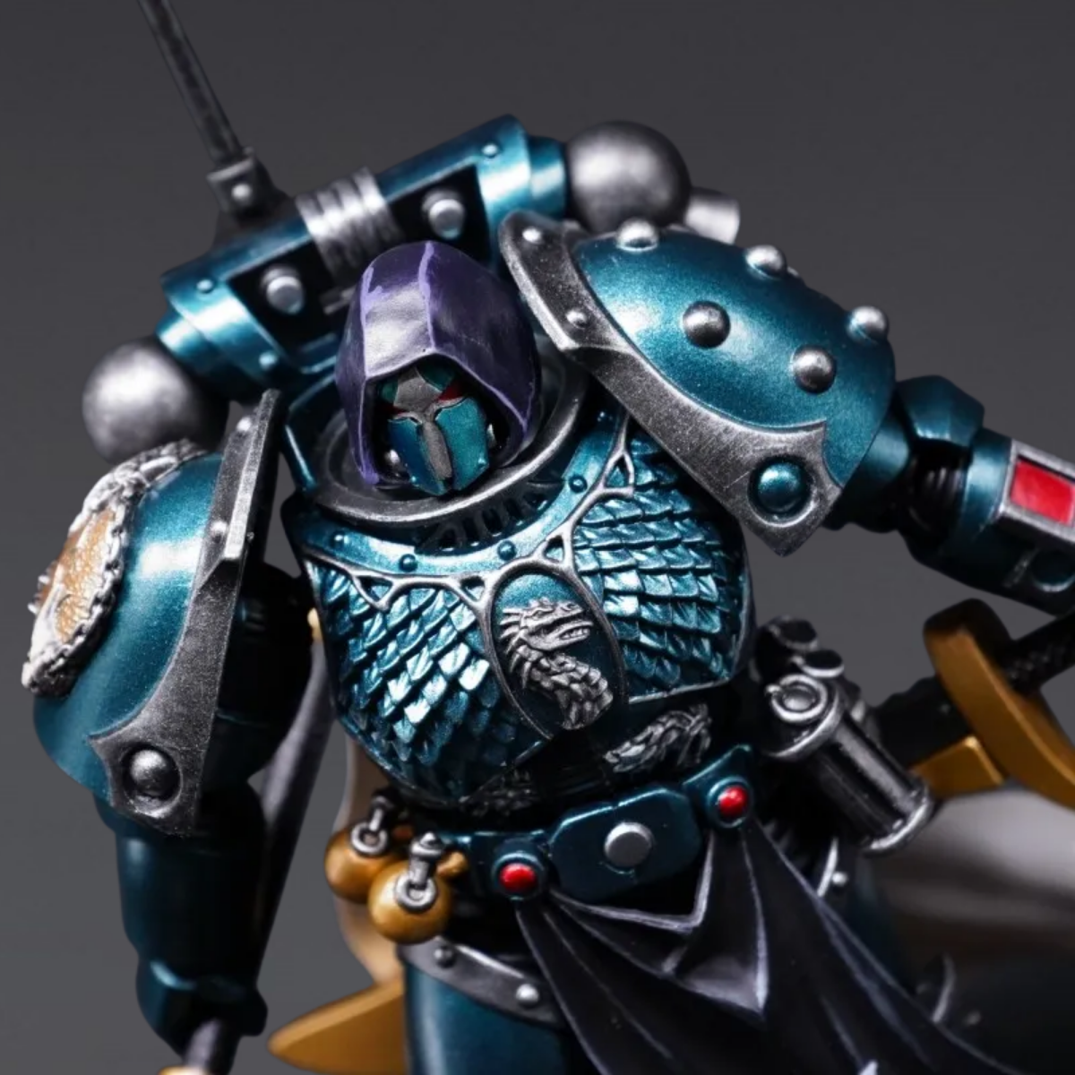 Alpha Legion Inspired Hooded Helmet Head Sculpt – Upgrade Part