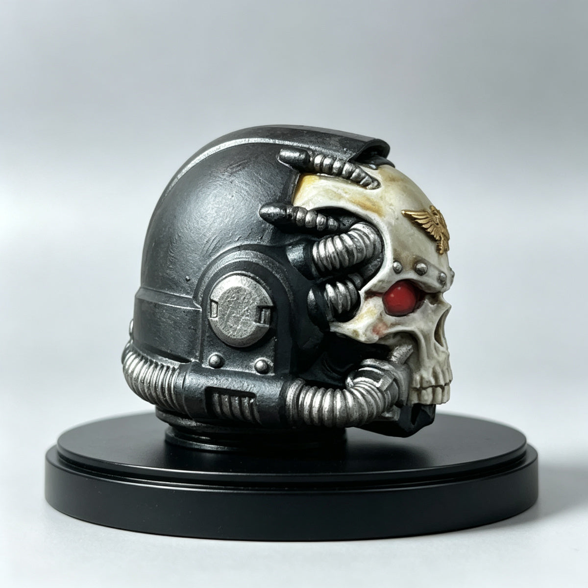 Custom Chaplain Terminator Skull Helmet - 1/18 Action Figure Upgrade