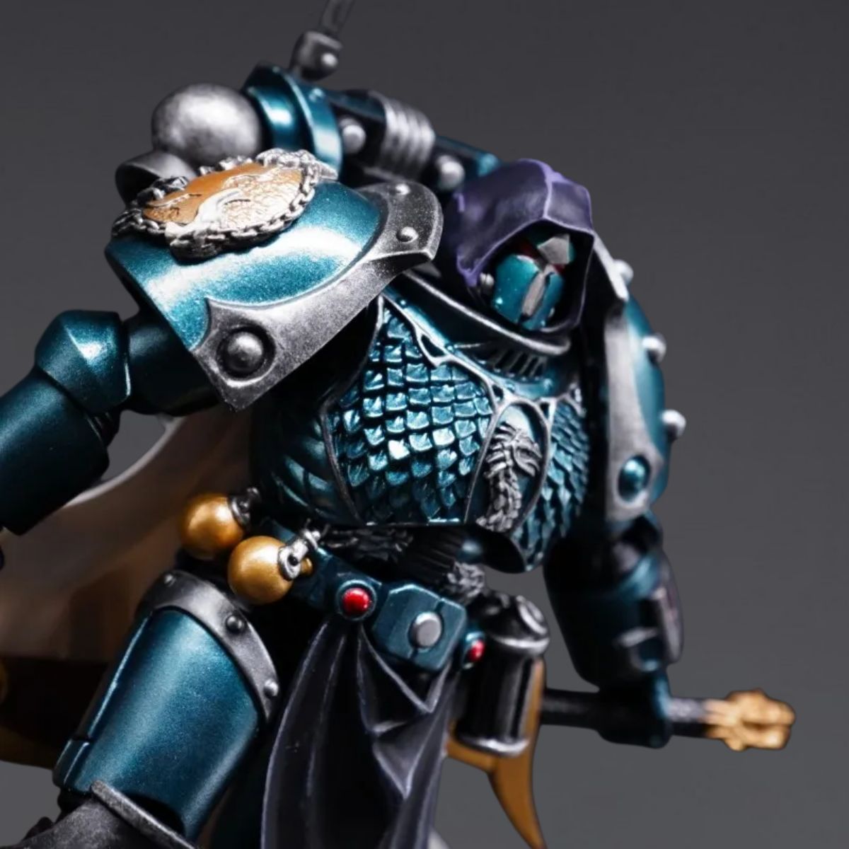 Alpha Legion Inspired Hooded Helmet Head Sculpt – Upgrade Part