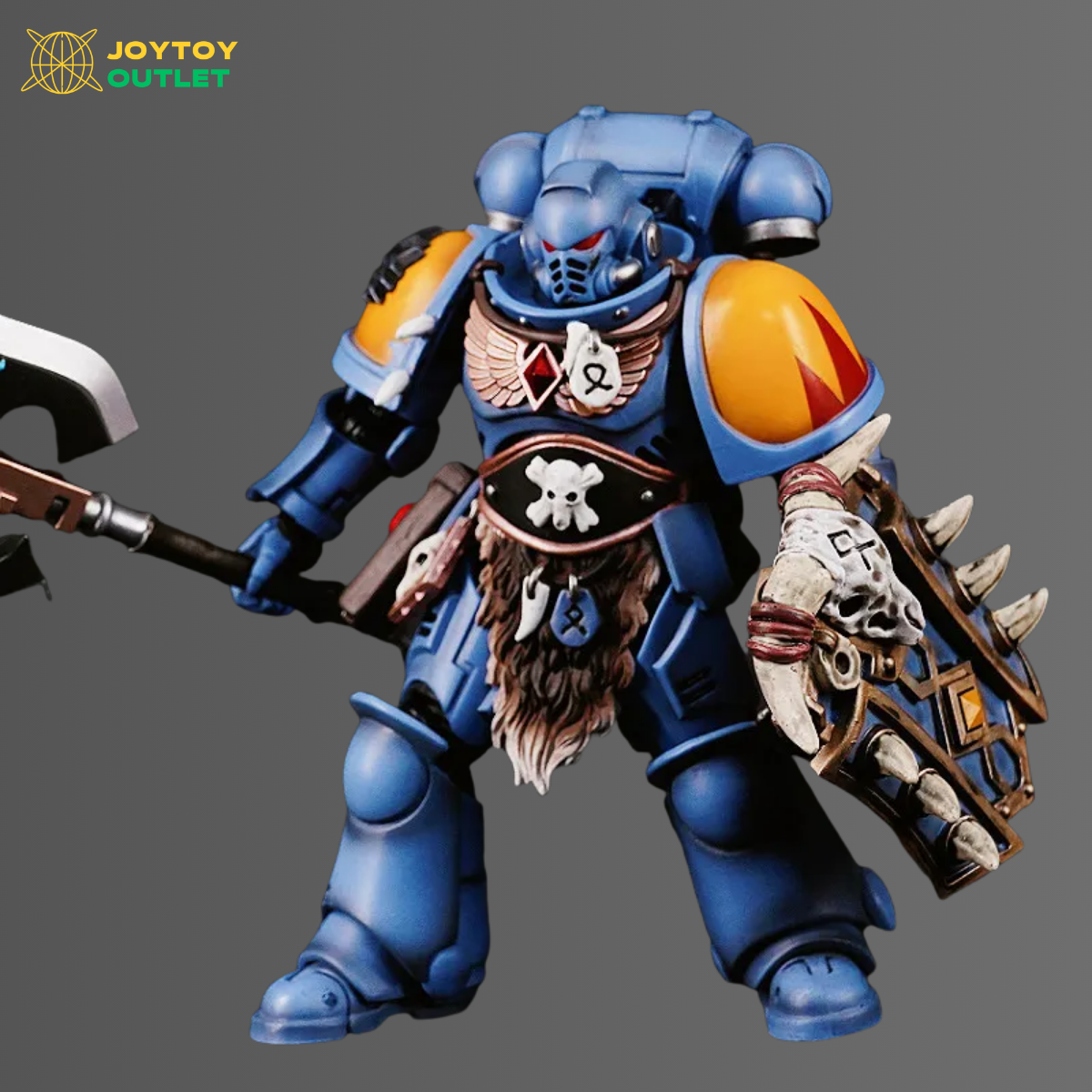 Space Wolves Beast Skull Shield – Upgrade Part