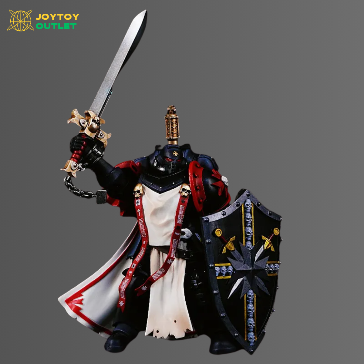 Black Templars Skull Cross Shield – Upgrade Part