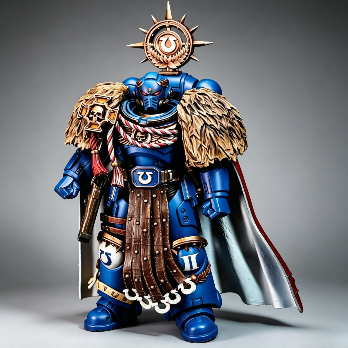 Ultramarines Captain Titus - Custom Painted Figure