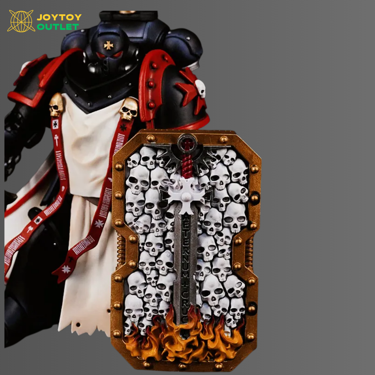 Black Templars Skull Relic Shield – Upgrade Part