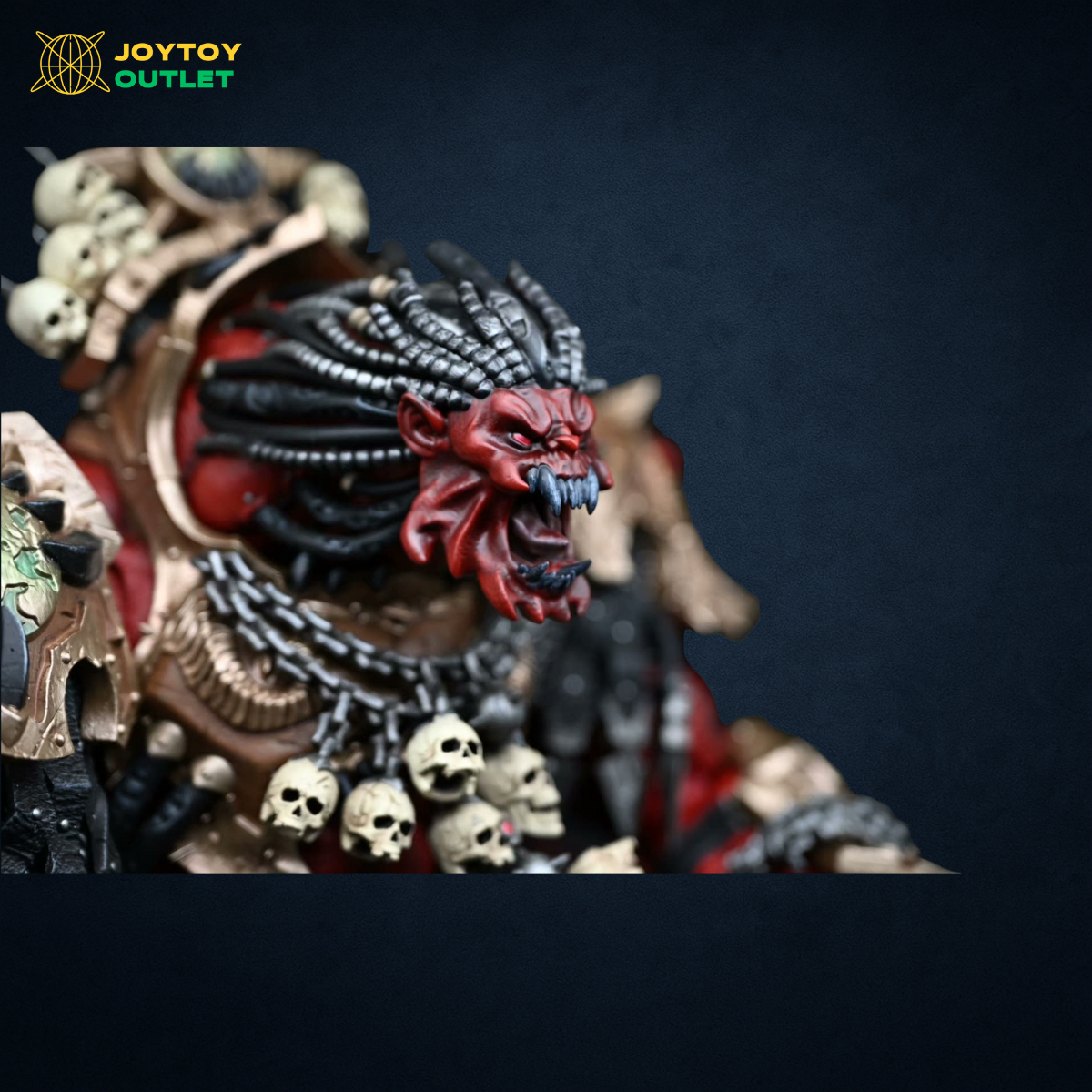 World Eaters Angron Primarch Head Sculpt Set โ Upgrade Part