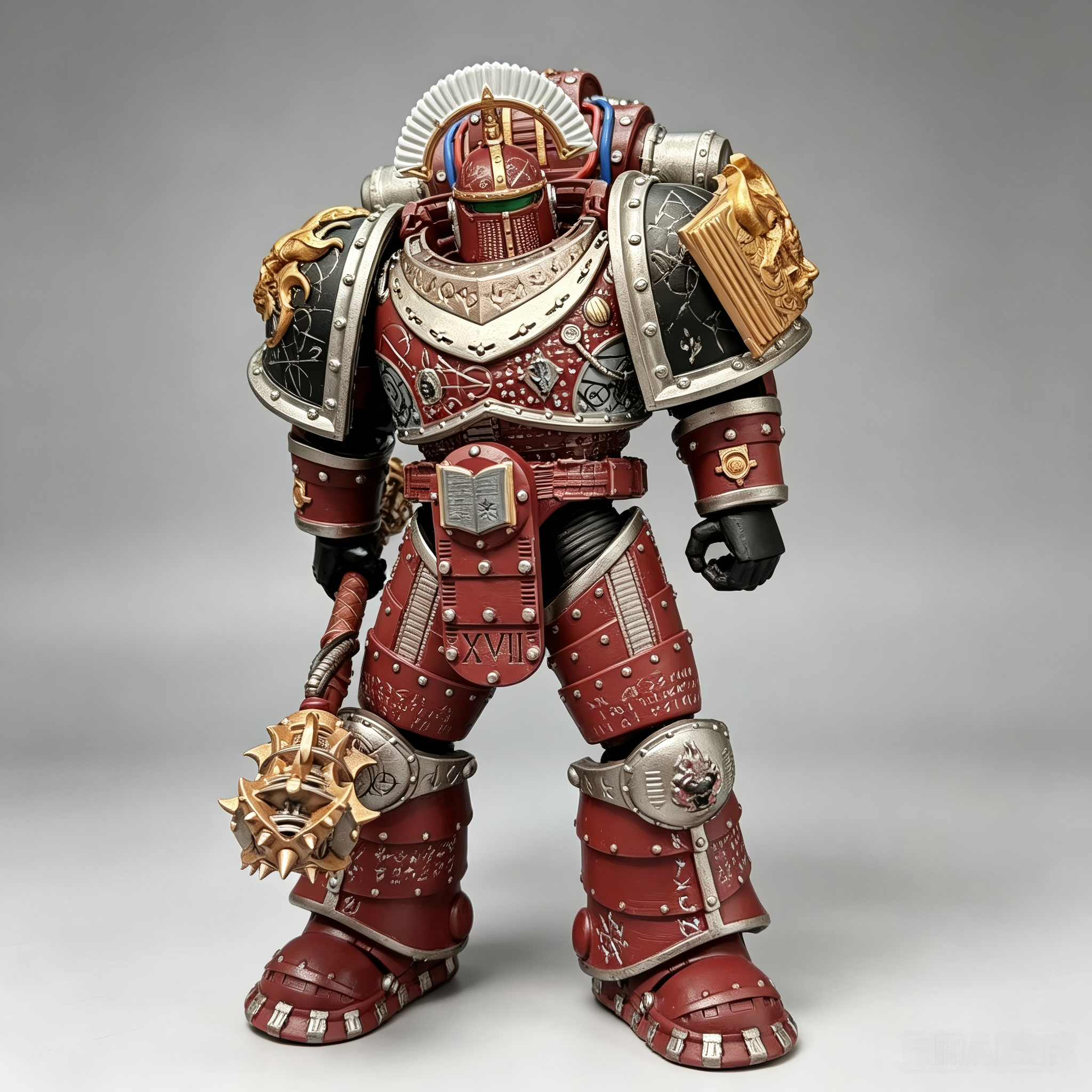 XVII Legion Word Bearers Dark Apostle (1/18) - Custom Figure