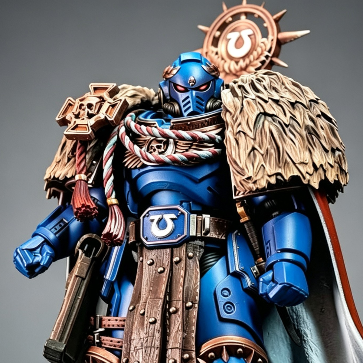 Ultramarines Captain Titus - Custom Painted Figure