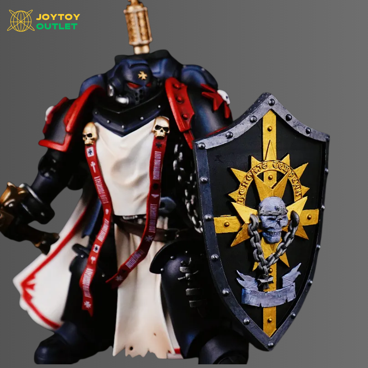 Black Templars Chained Skull Shield – Upgrade Part