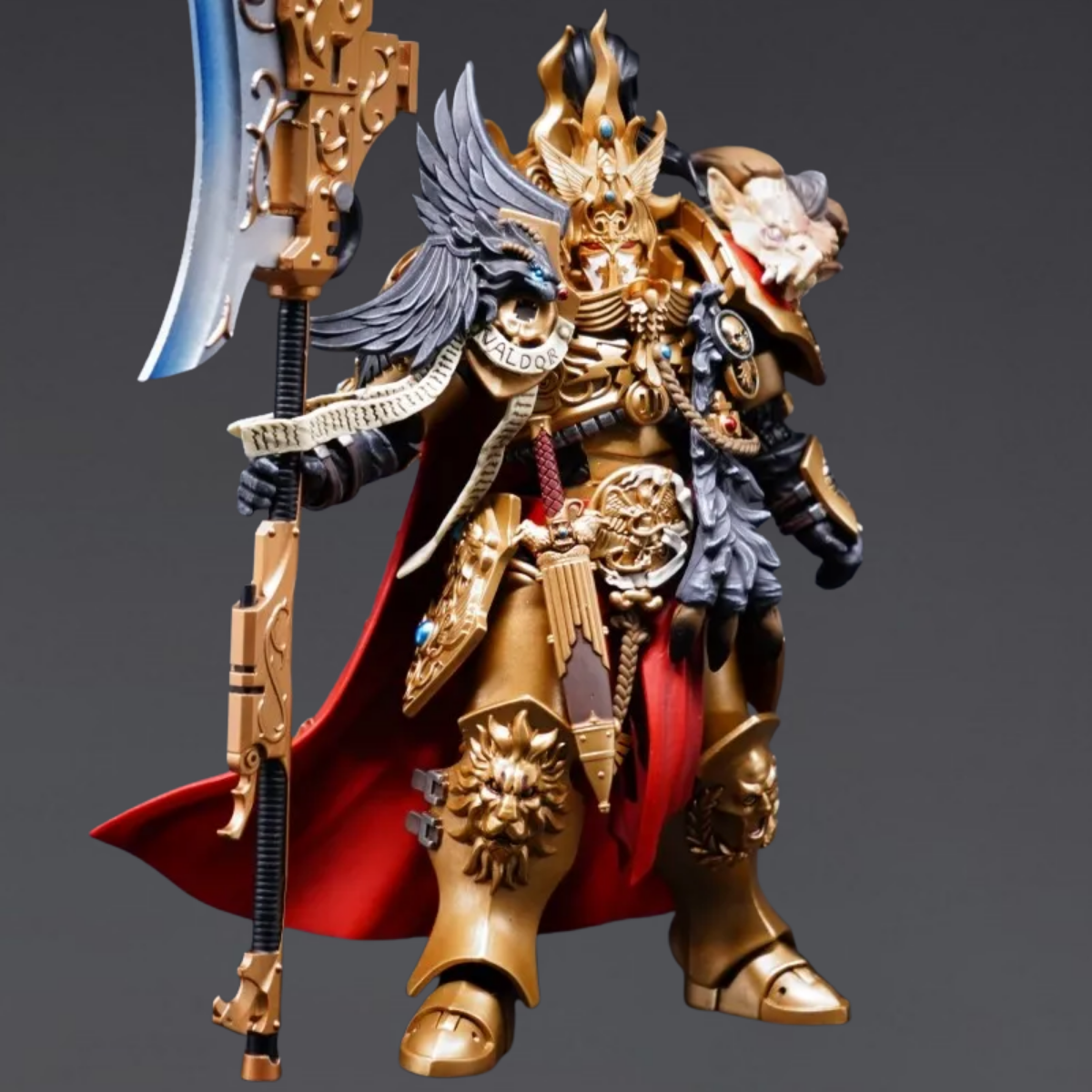 Legio Custodes Constantin Valdor Helmet Head Sculpt – Upgrade Part