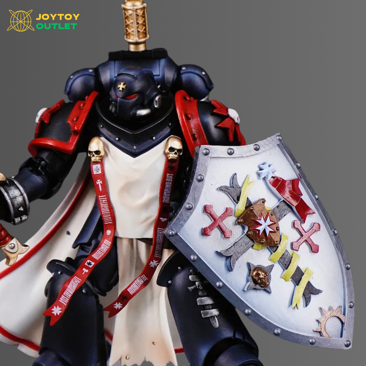 Black Templars Heraldic Shield – Upgrade Part