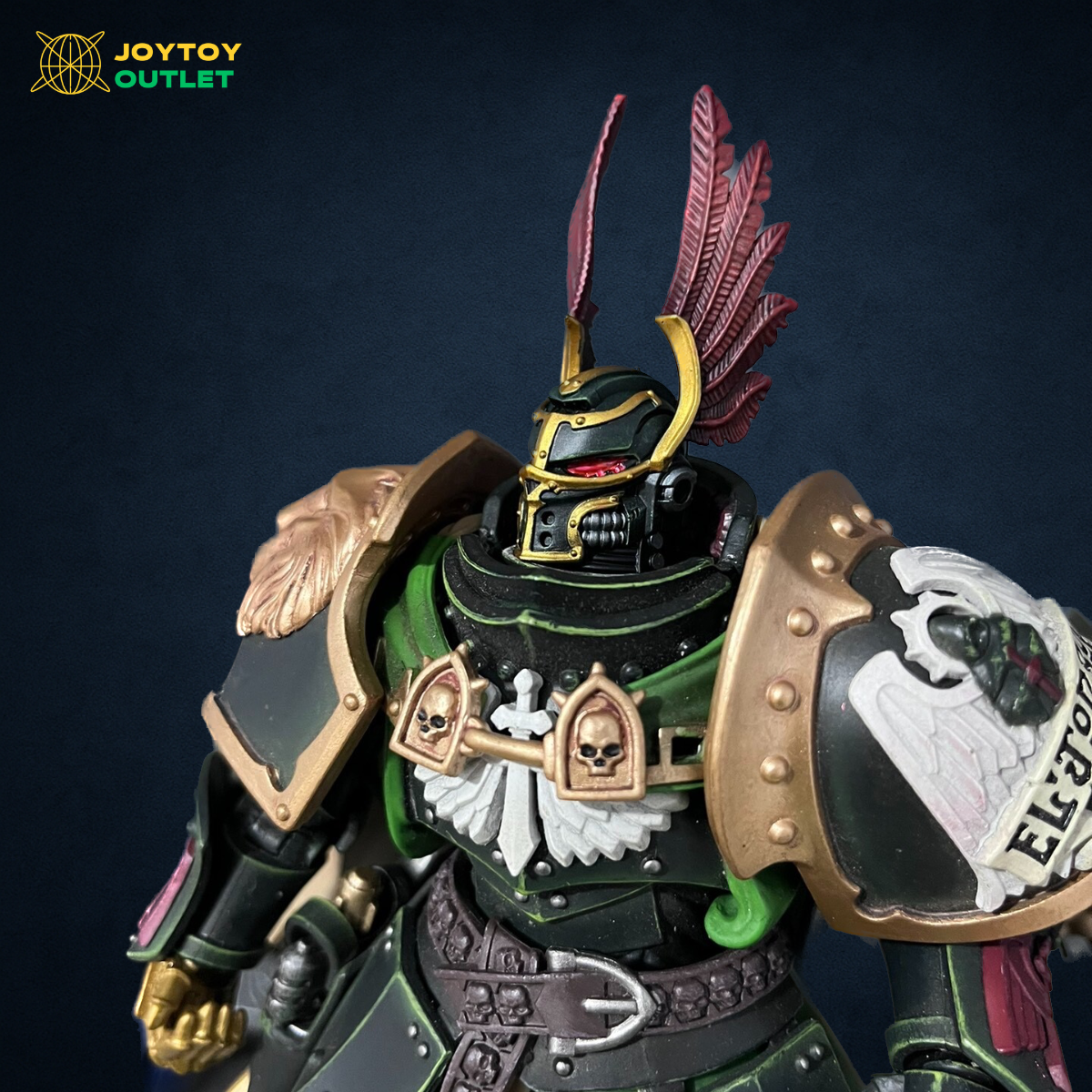Dark Angels Lion El’Jonson Helmet & Young Head Sculpt Set – Upgrade Part