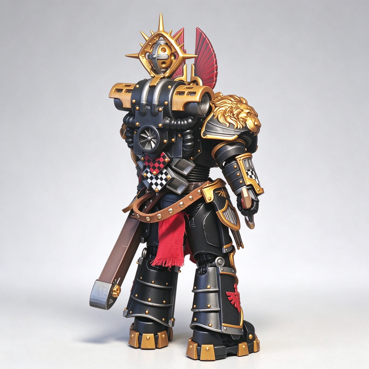 Custom 1/18 Dark Angels I Legion Inner Circle Companion (Calibanite Sword & Plasma Pistol)