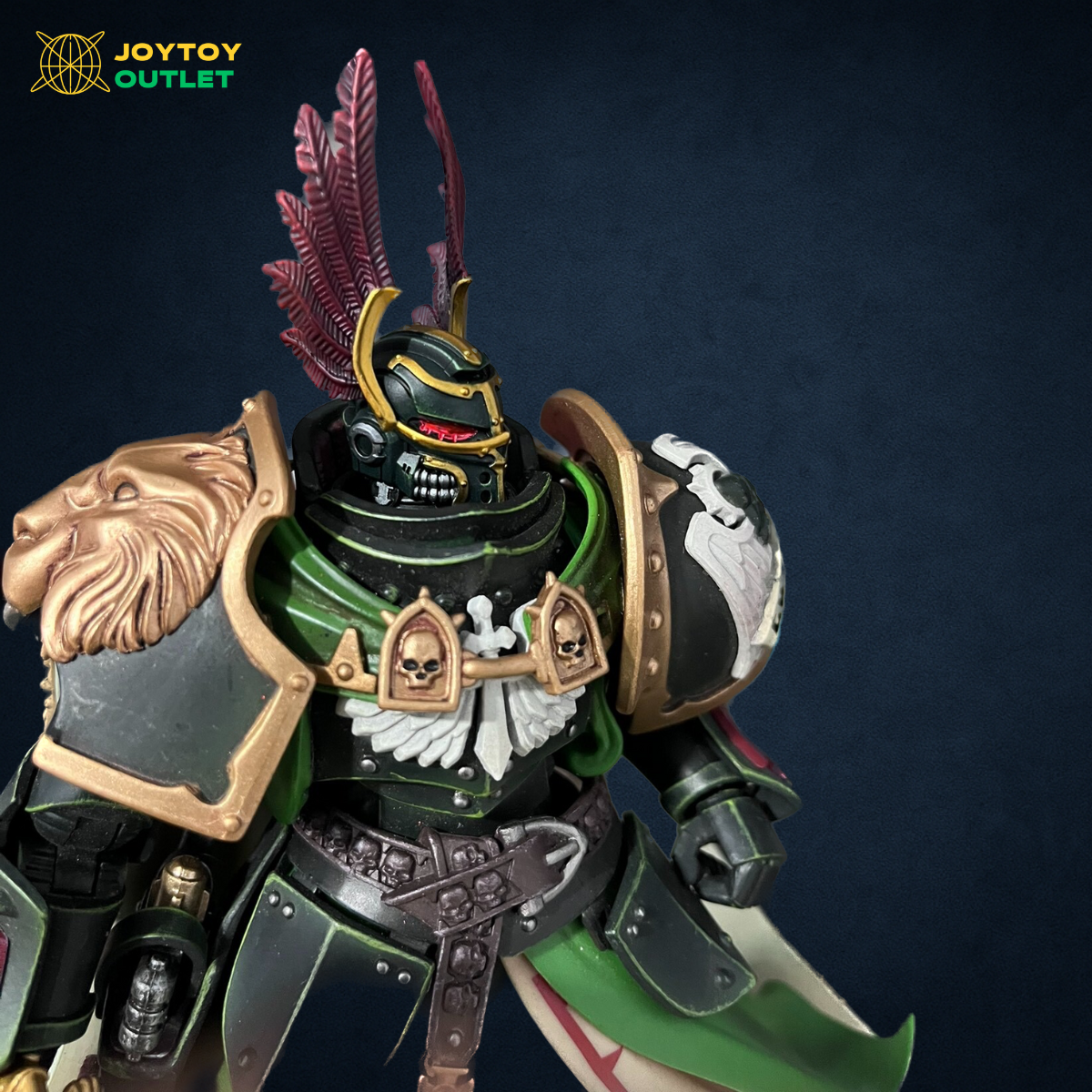 Dark Angels Lion El’Jonson Helmet & Young Head Sculpt Set – Upgrade Part