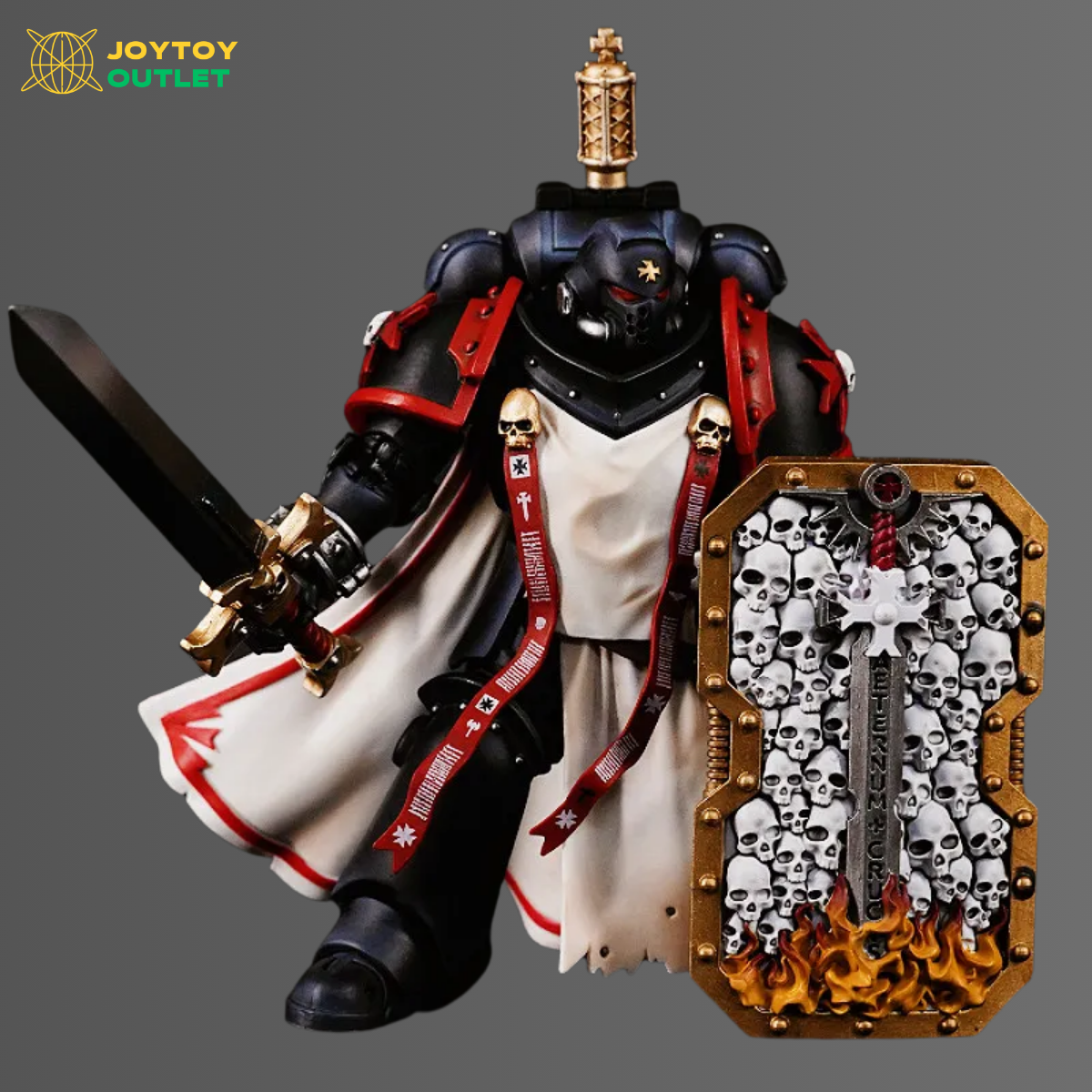 Black Templars Skull Relic Shield – Upgrade Part
