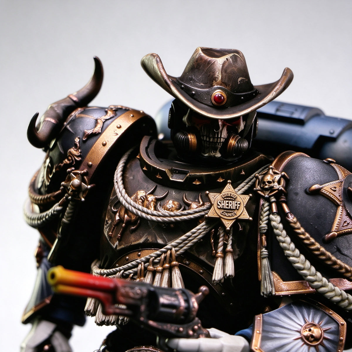 Western Sheriff – Custom Modified Space Marine Collectible(Limited to 10 Pieces Worldwide)