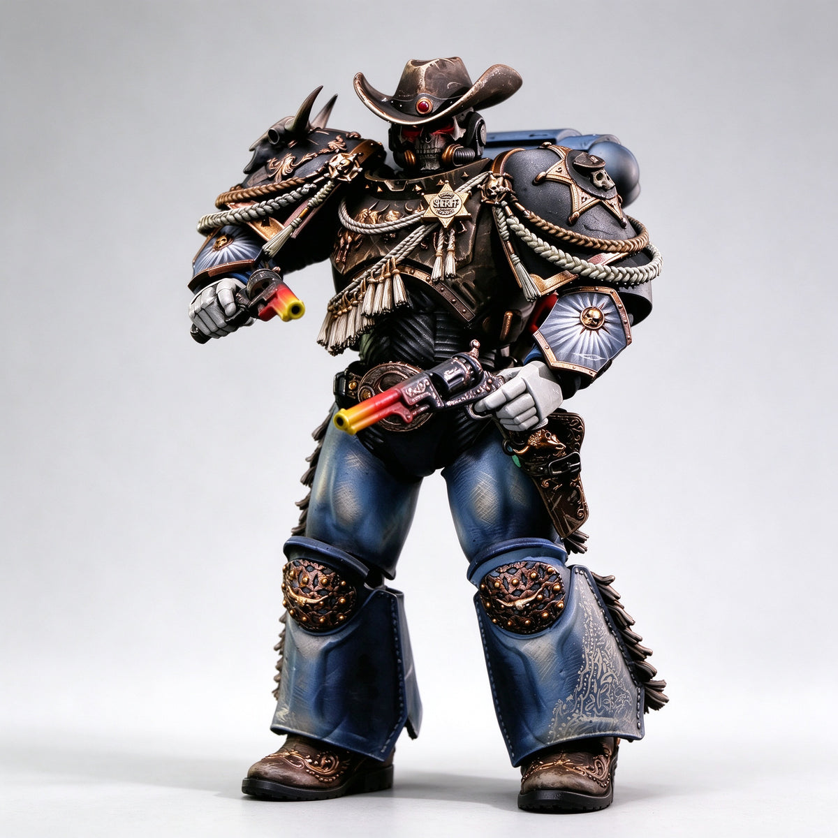 Western Sheriff – Custom Modified Space Marine Collectible(Limited to 10 Pieces Worldwide)