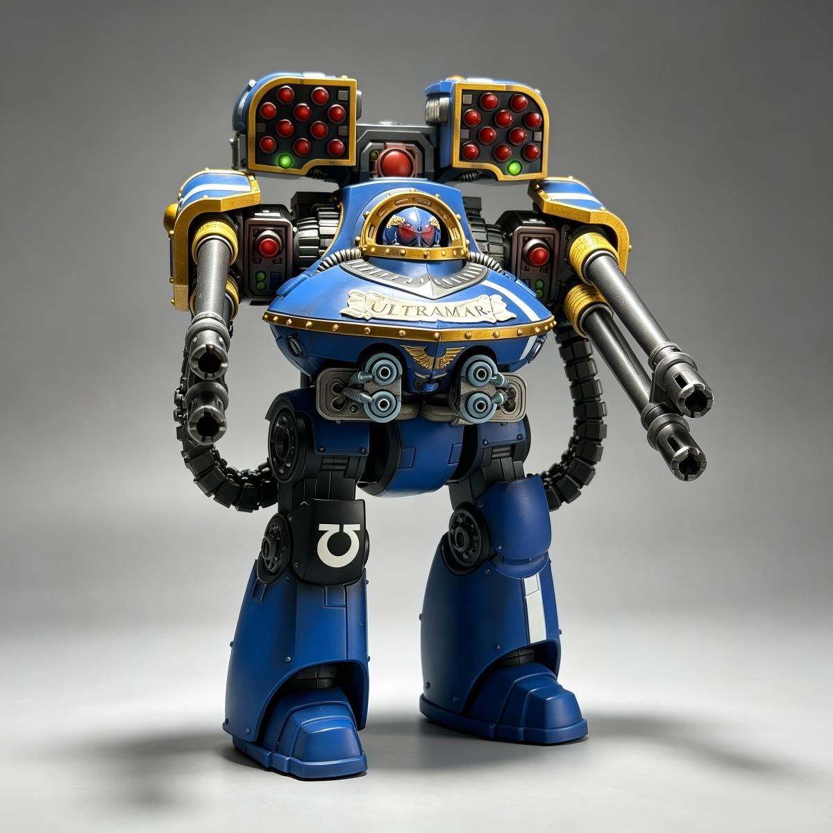 Custom 13" Ultramarines Deredeo Dreadnought Action Figure – Studio Custom