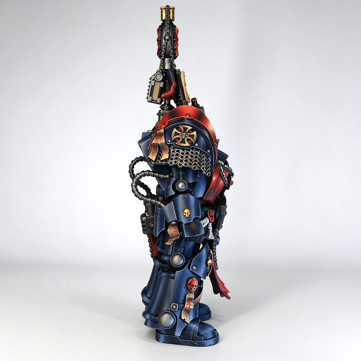 Masterwork Custom 1/18 Black Templars Relic Terminator Lord Fine-Art Figure