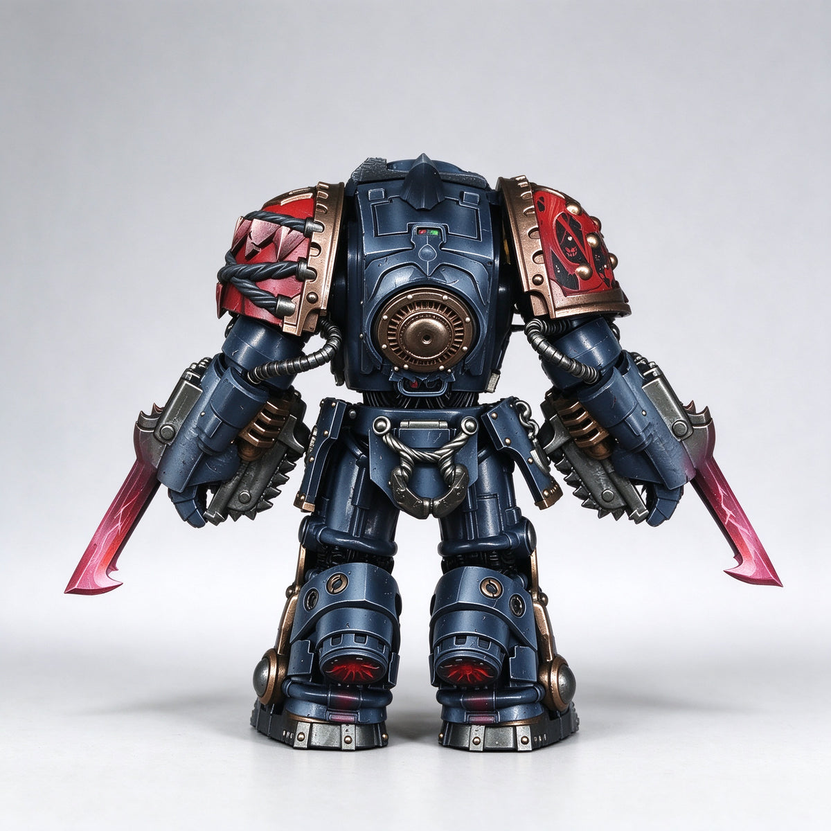 Masterwork Custom 1/18 Carcharodons Chapter Master Tyberos The Red Wake Fine-Art Figure
