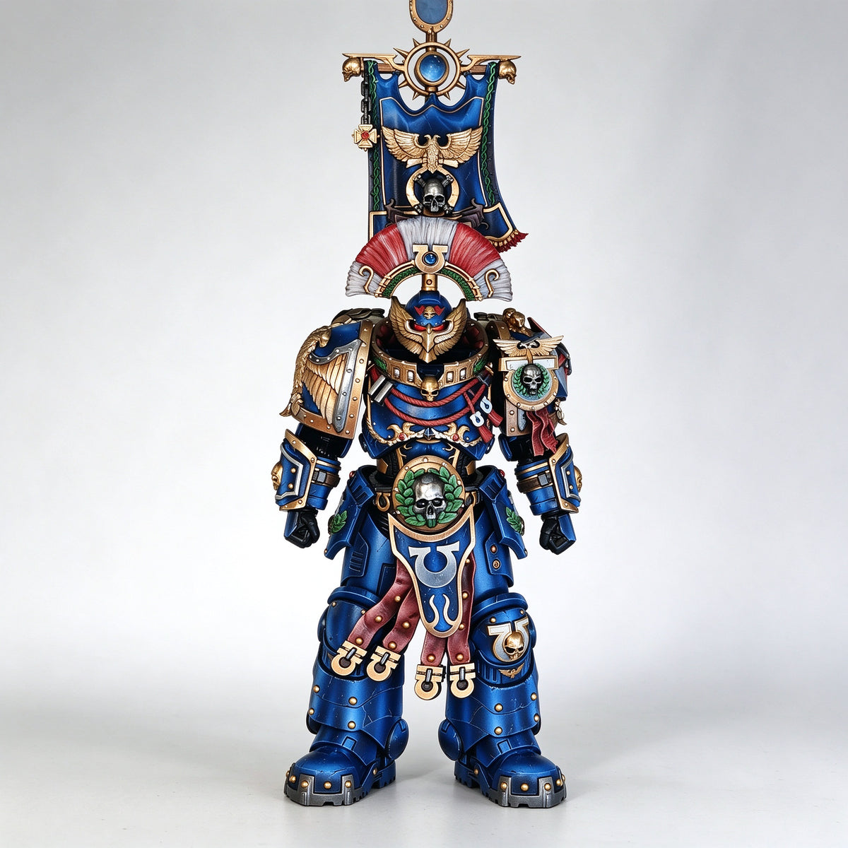 Masterwork Custom 1/18 Ultramarines Captain Cato Sicarius Fine-Art Figure