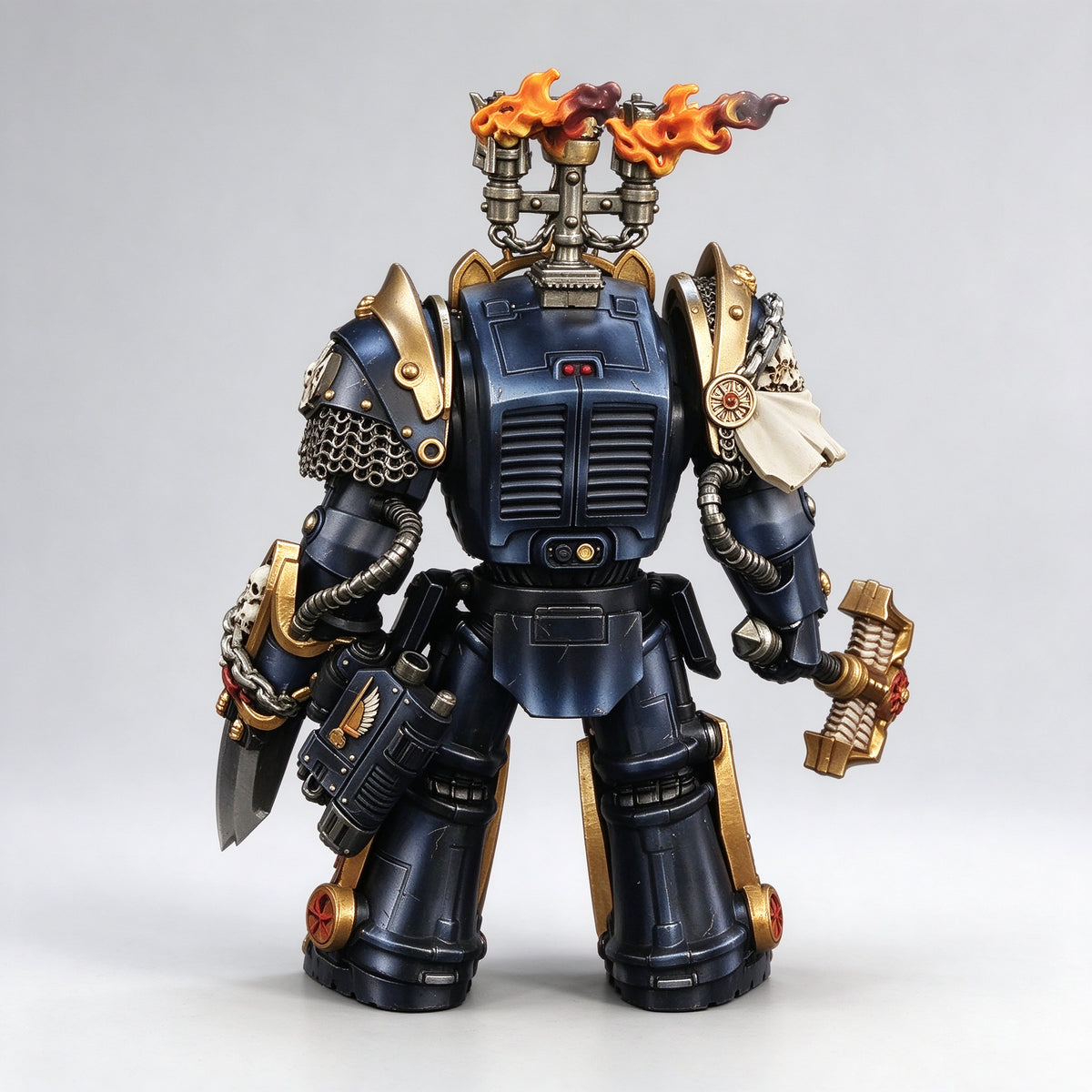 Masterwork Custom 1/18 Black Templars Relic Terminator Chaplain Fine-Art Figure