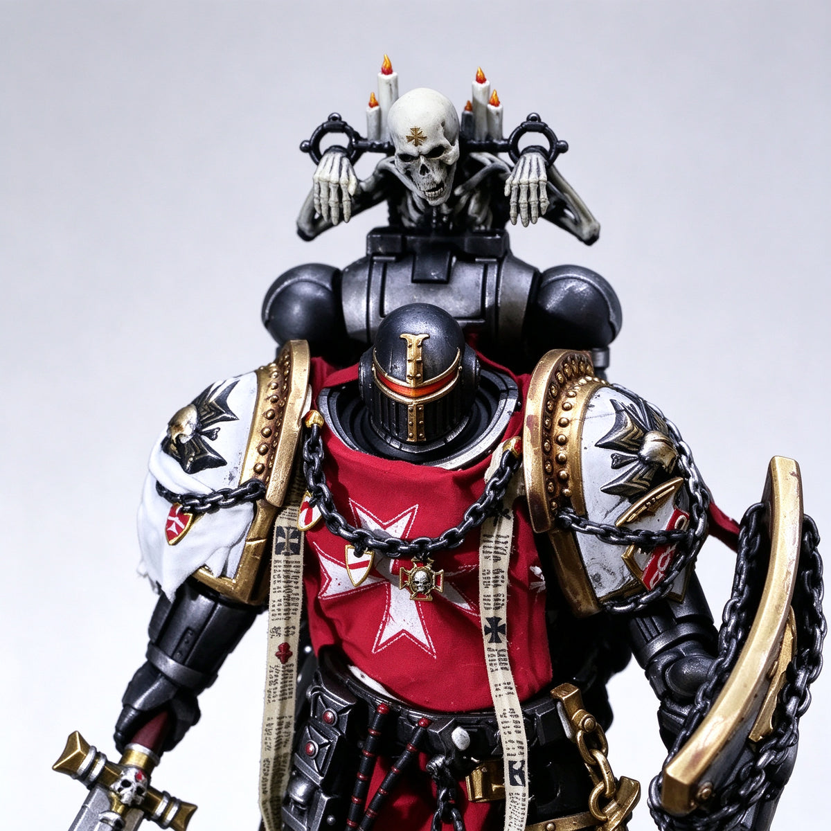 Masterwork Custom 1/18 Black Templars Emperor's Champion Game-Skin Fine-Art Figure