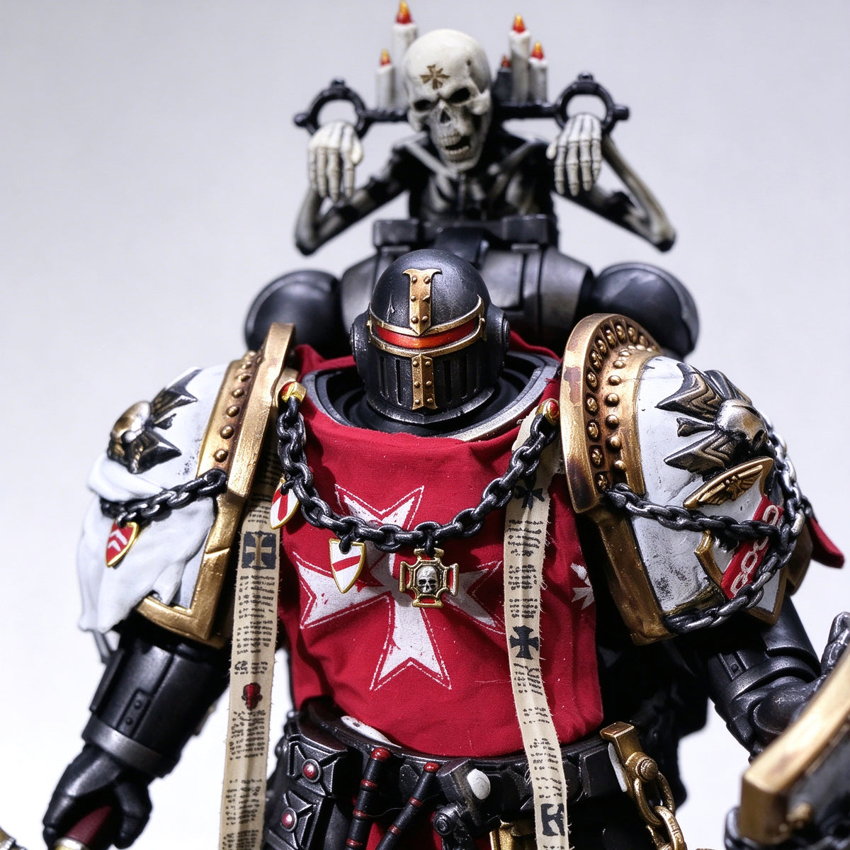 Masterwork Custom 1/18 Black Templars Emperor's Champion Game-Skin Fine-Art Figure