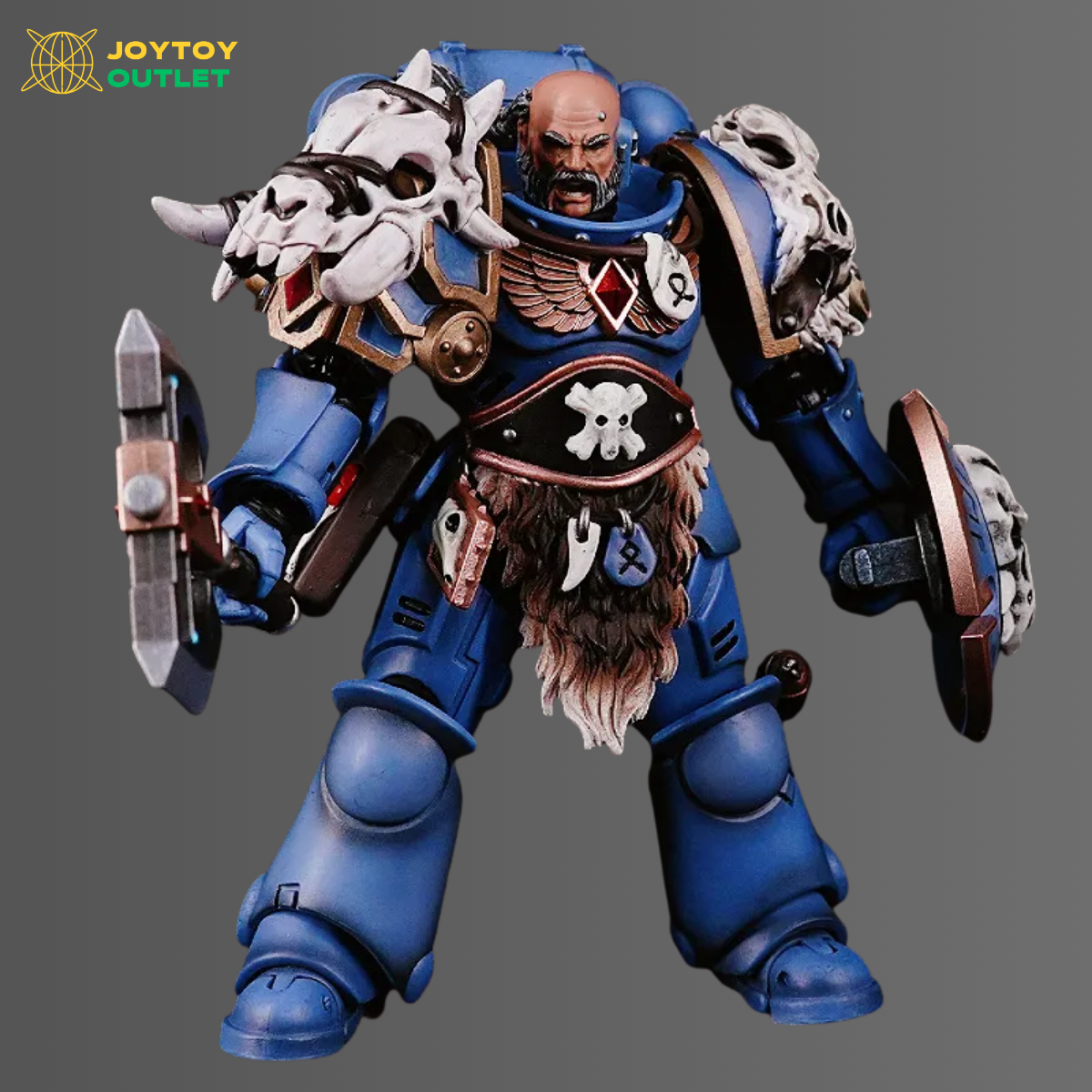 Space Wolves Beast Skull Shoulder Pads – Upgrade Part