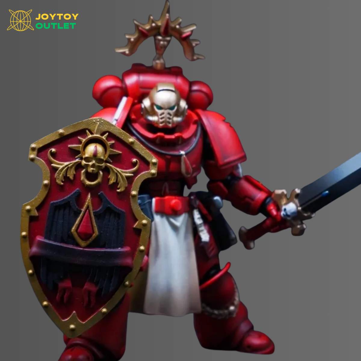 Blood Angels Winged Blood Gem Shield – Upgrade Part