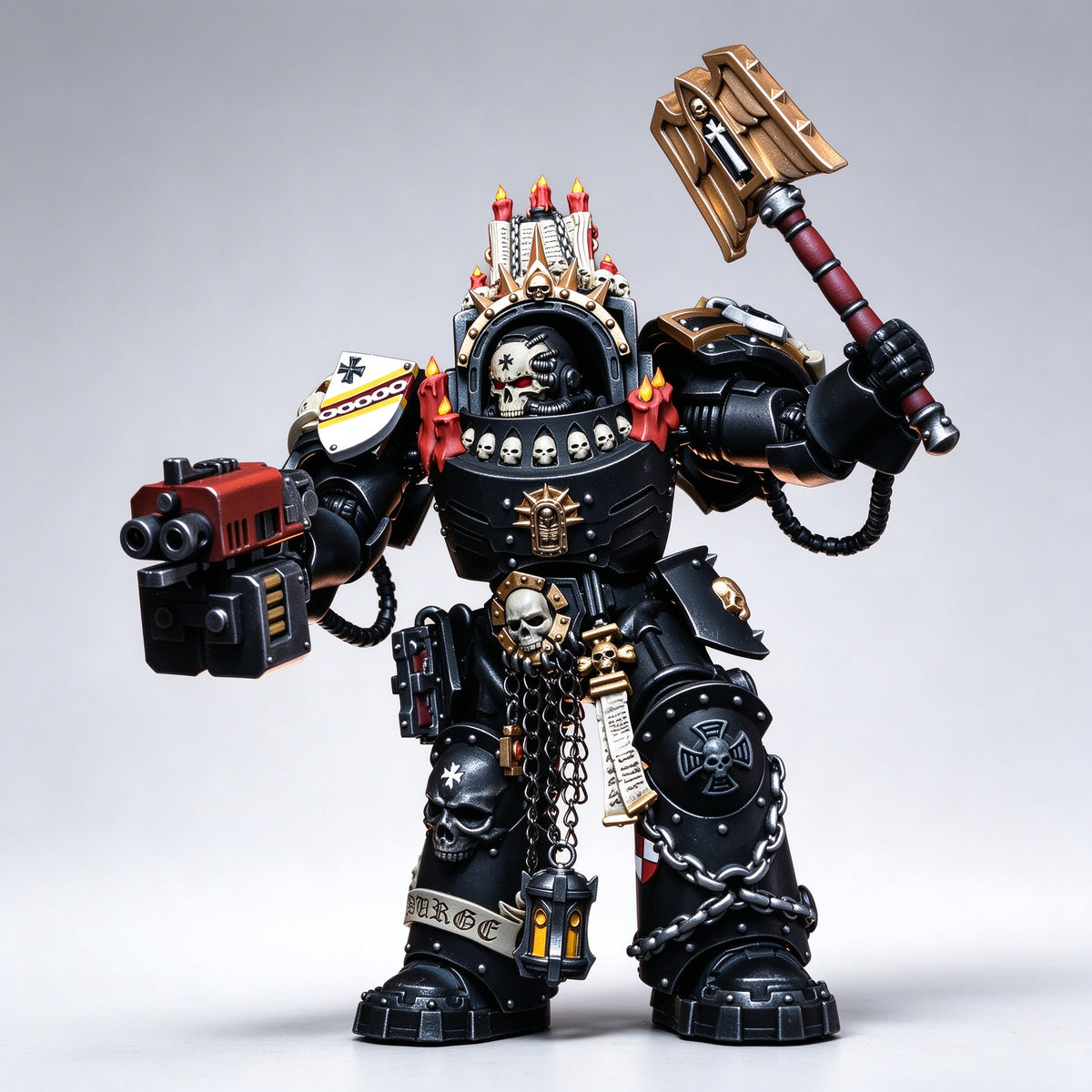 🎃Halloween Special: Black Templars Terminator Chaplain (Custom Hand-Painted)