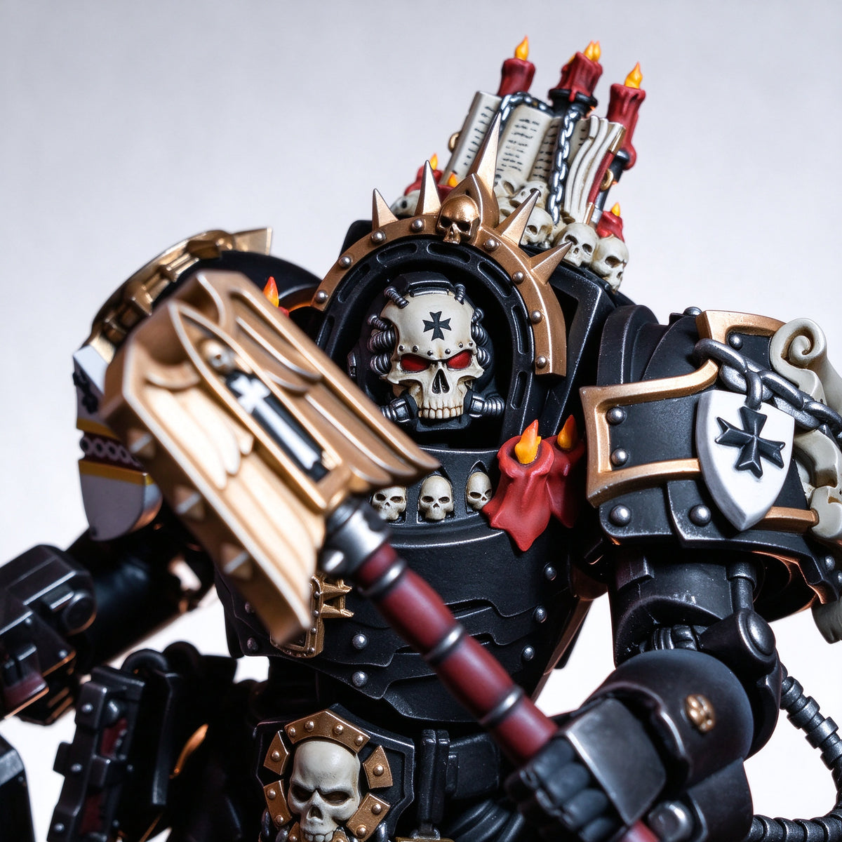🎃Halloween Special: Black Templars Terminator Chaplain (Custom Hand-Painted)