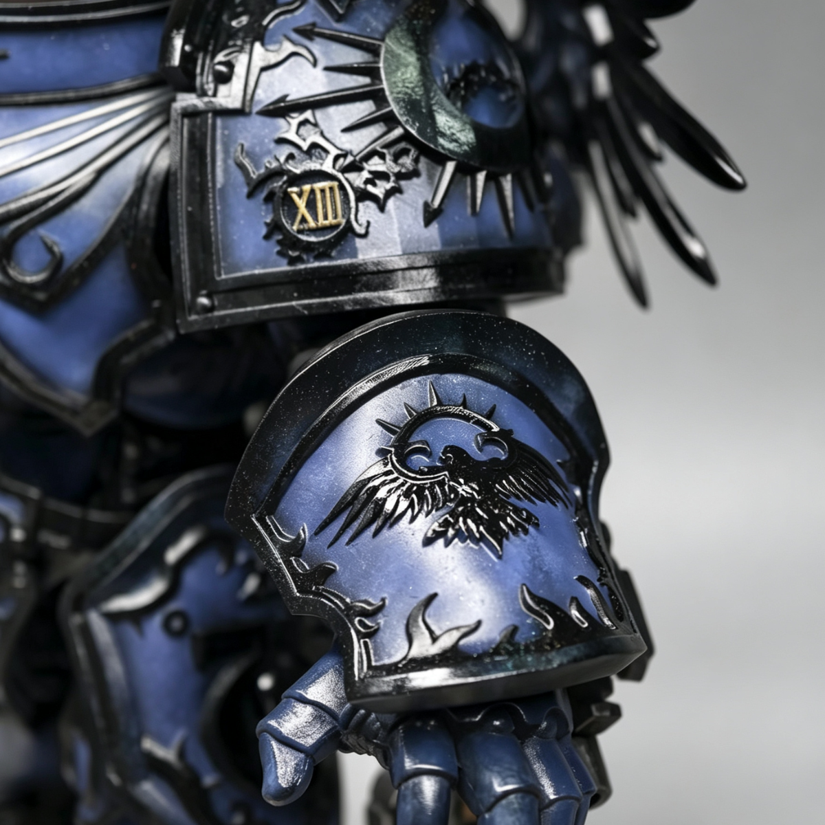 Ultramarines Primarch Roboute Guilliman Apocrypha Edition 1/18 Scale Custom Action Figure (Dual Head Sculpt Edition)