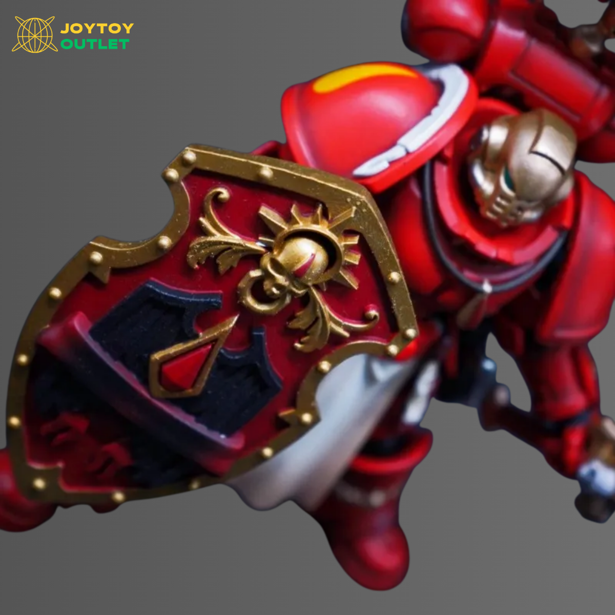 Blood Angels Winged Blood Gem Shield – Upgrade Part