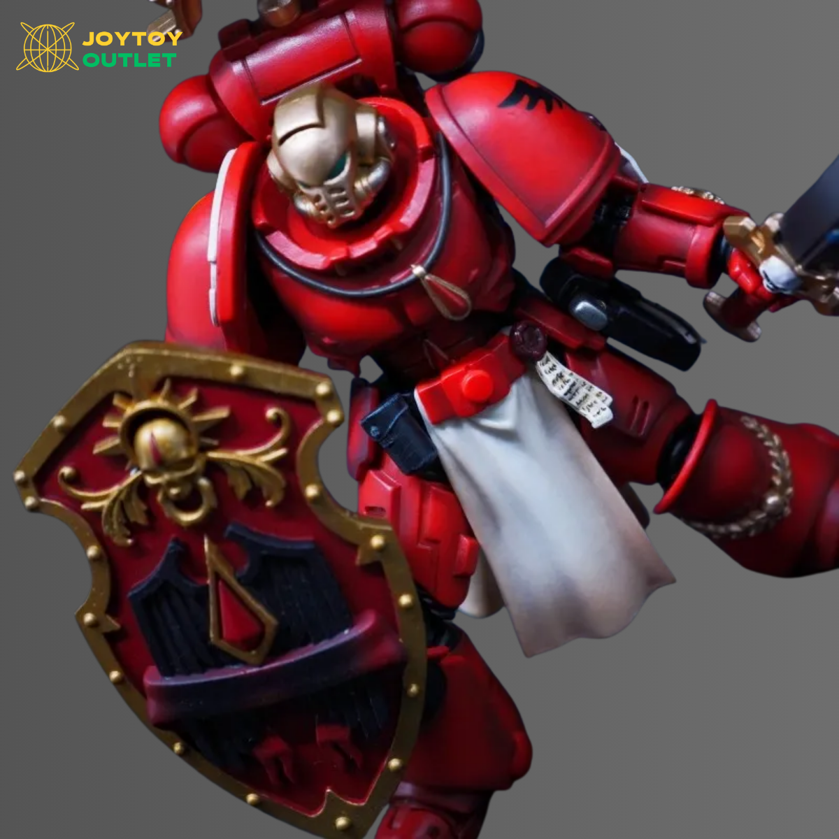 Blood Angels Winged Blood Gem Shield – Upgrade Part