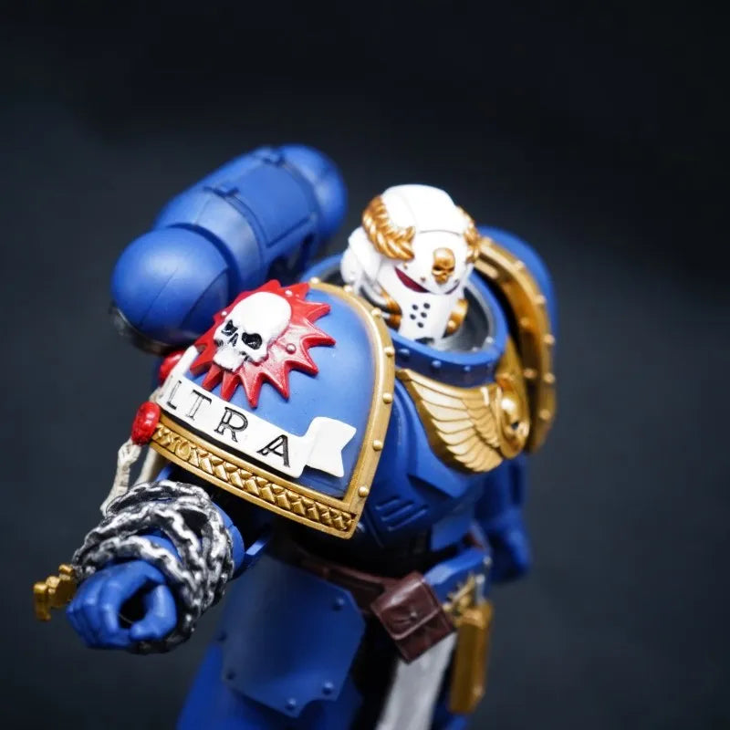 Ultramarines Ornamental Veteran Helmet Head Sculpt – Upgrade Part